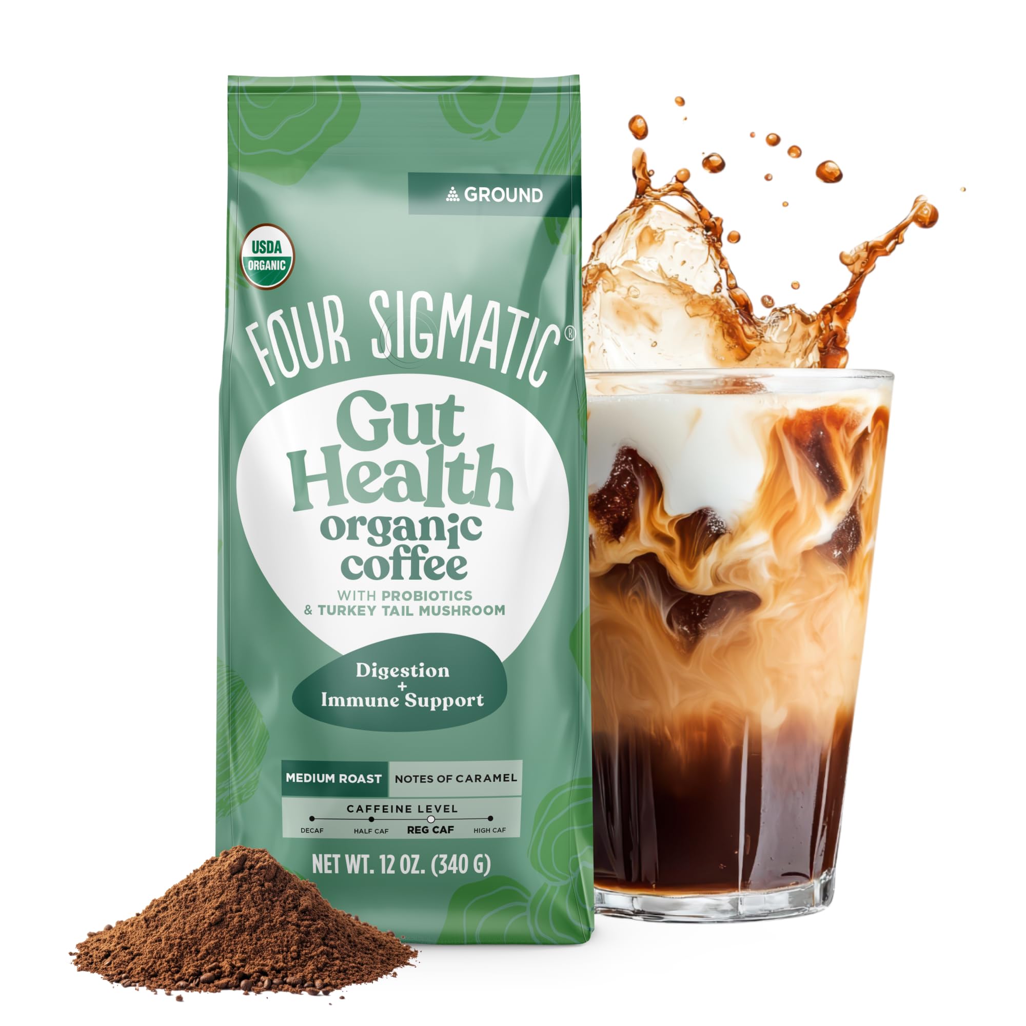 Four Sigmatic Gut Health Coffee (Ground)