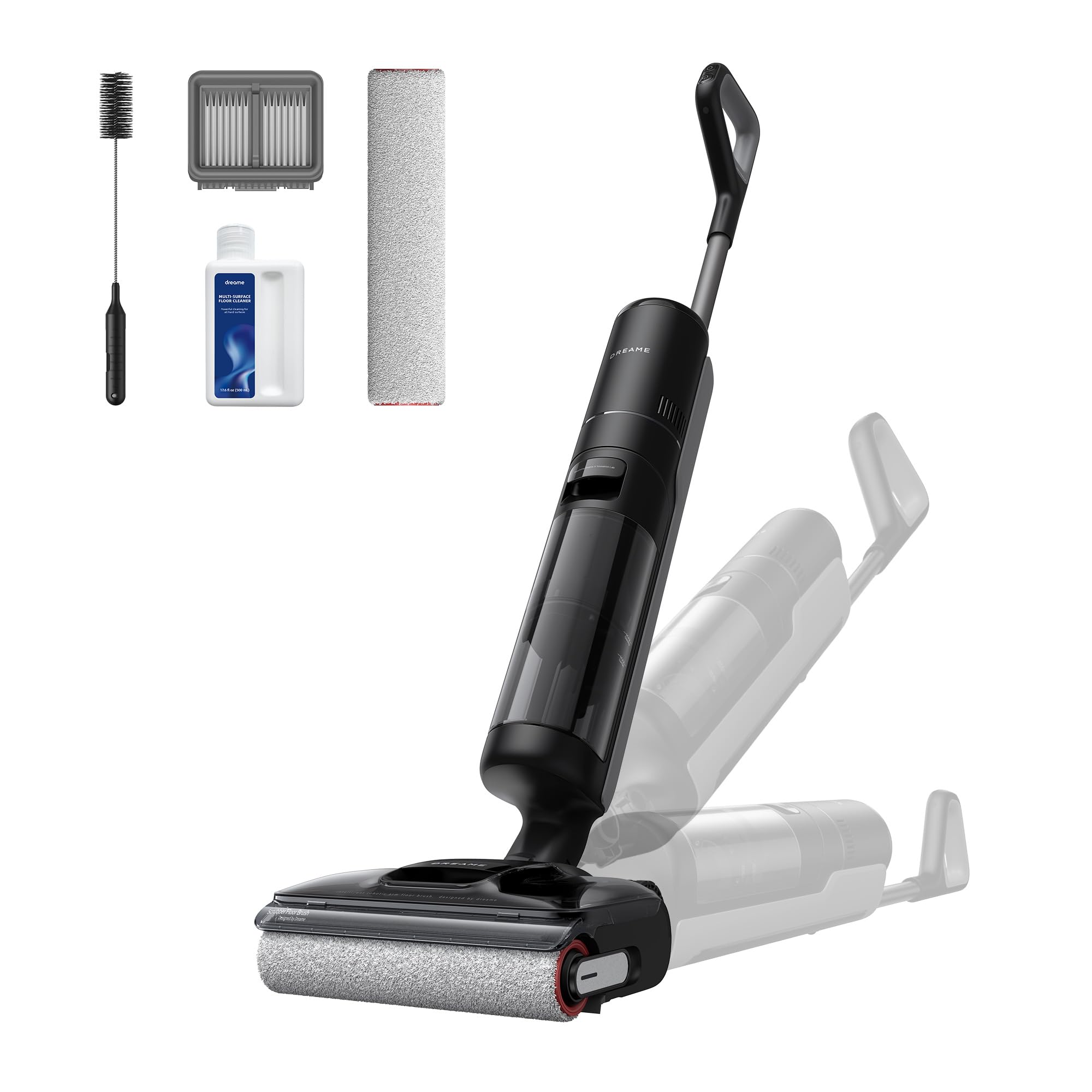 DREAME H12 Pro FlexReach Wet Dry Vacuum Mop, 0 Tangle Cordless Vacuum Mop
