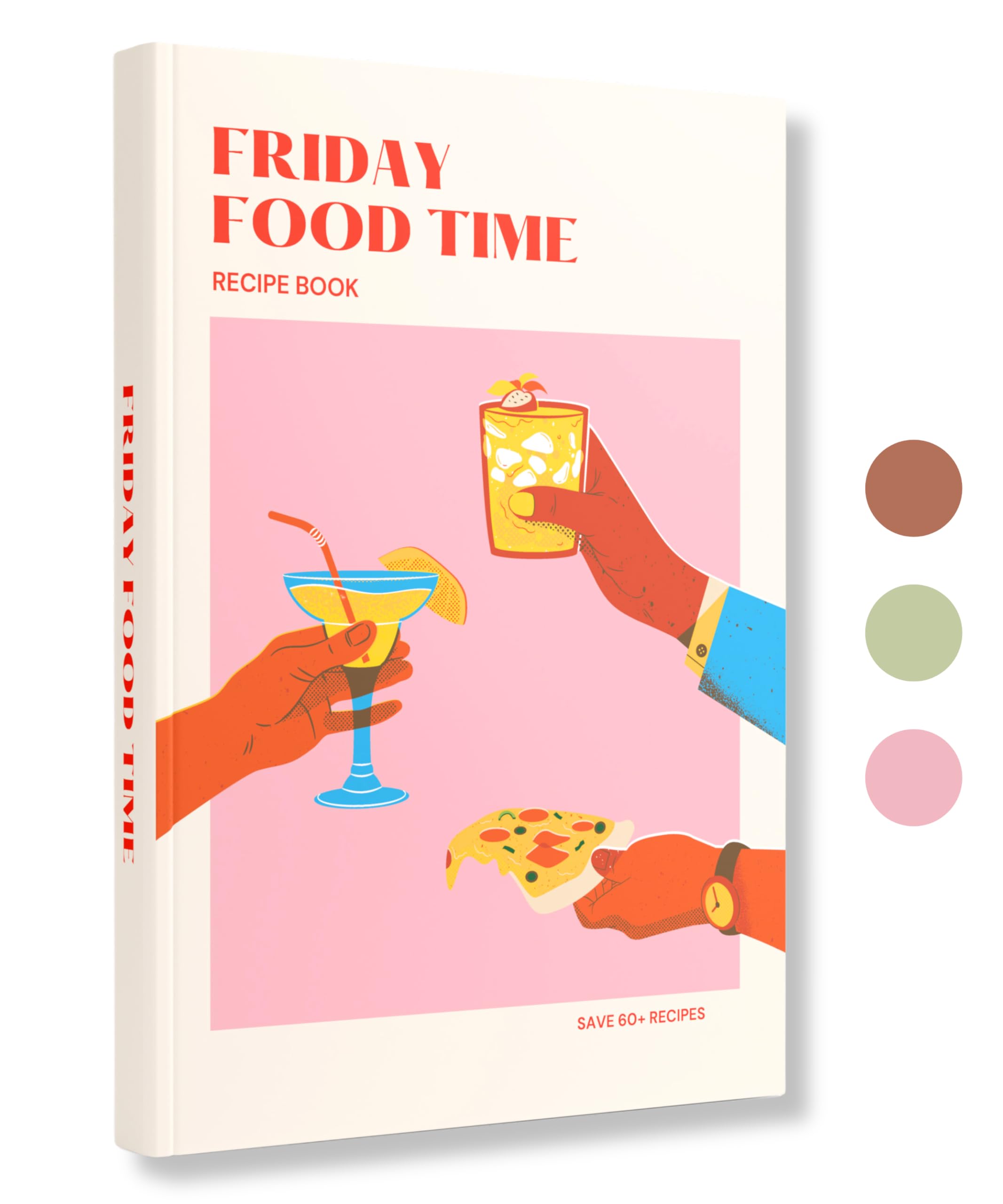 Lamare Hardcover Blank Recipe Book