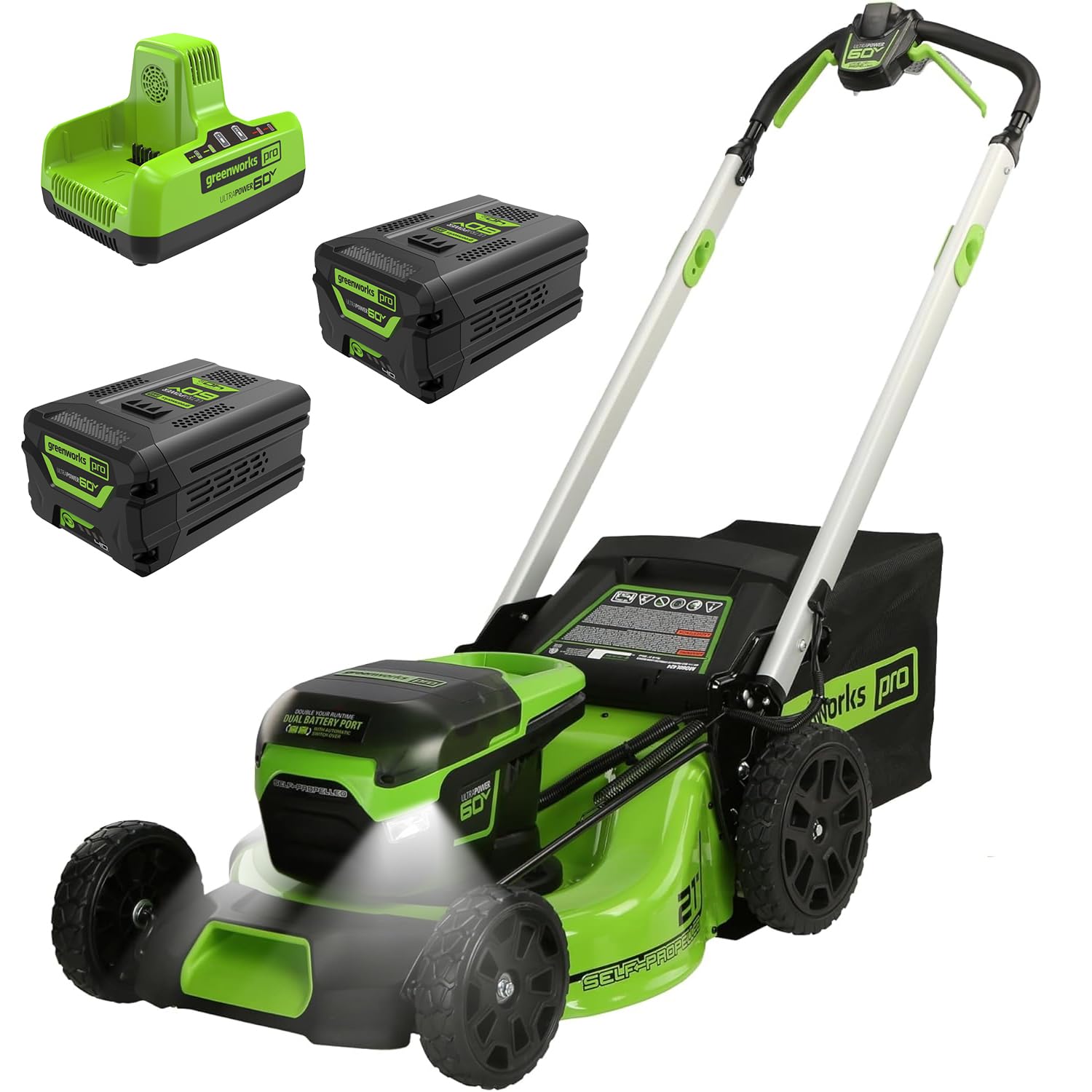 Greenworks 60V 21" Self-Propelled Mower