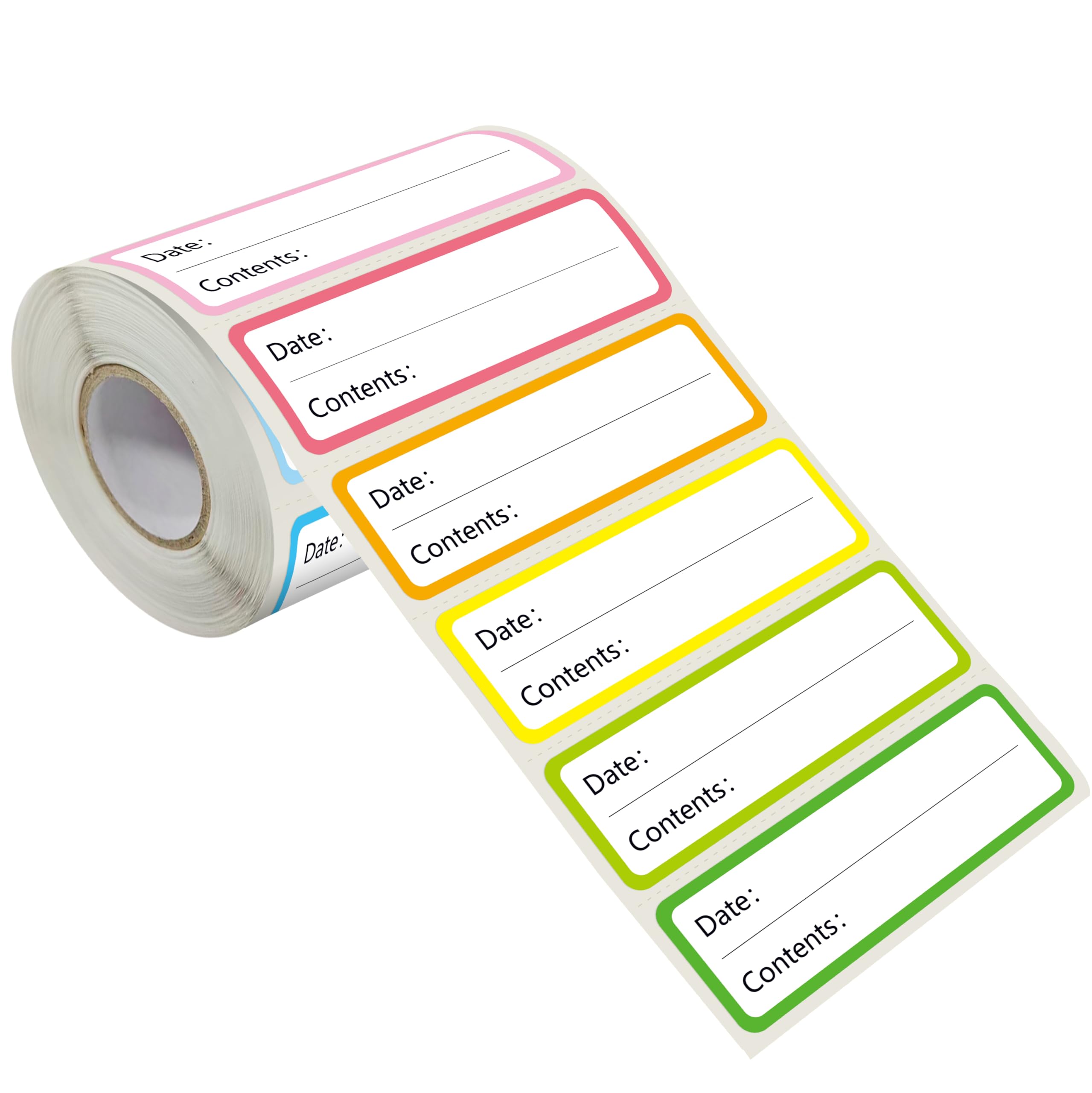 Removable Water-Resistant Food Labels Roll (500pcs)