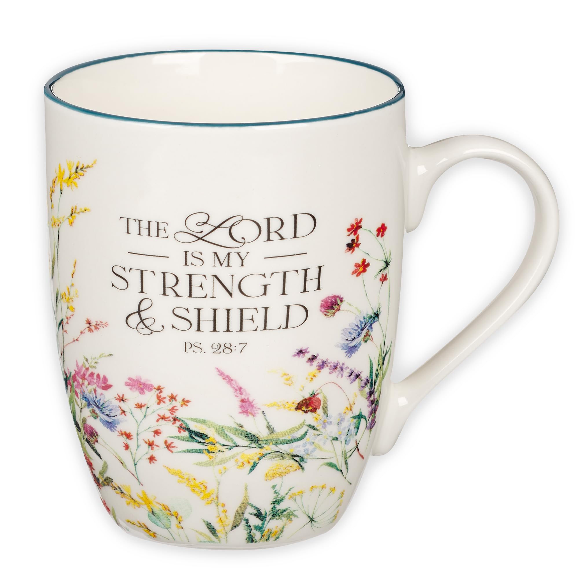 Christian Art Gifts Inspirational Ceramic Coffee & Tea Scripture Mug for Women, 12 oz