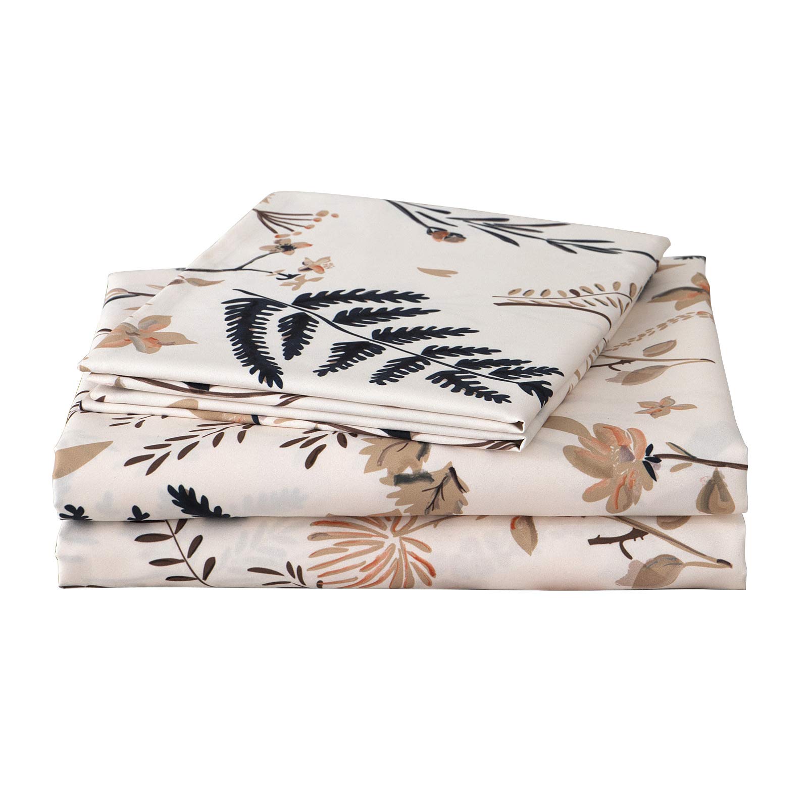 JSD Boho Floral King Sheets