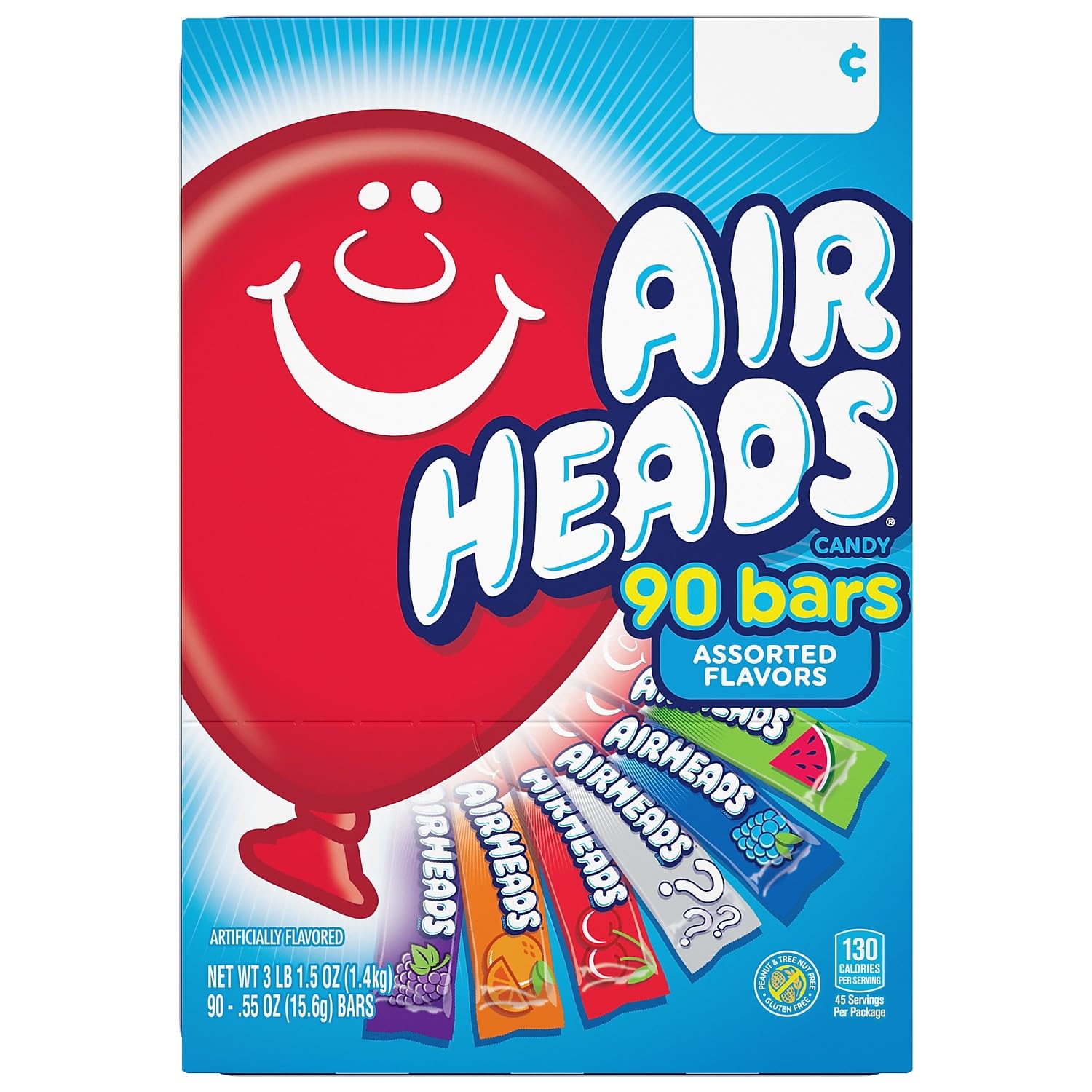 Airheads Assorted 90-Count Variety Pack
