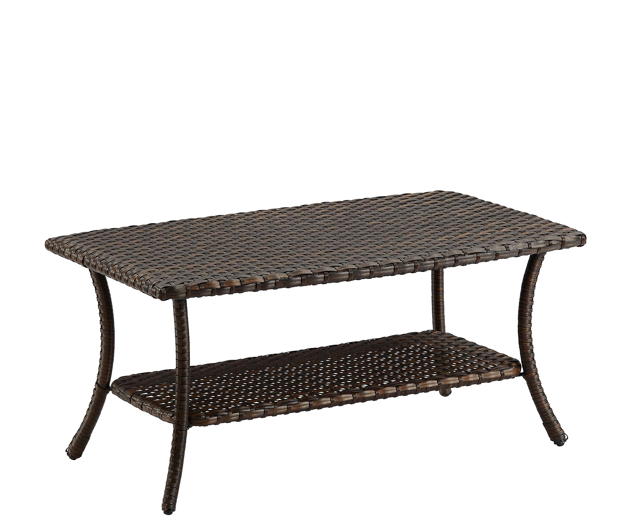Rilyson Wicker Rattan Coffee Table