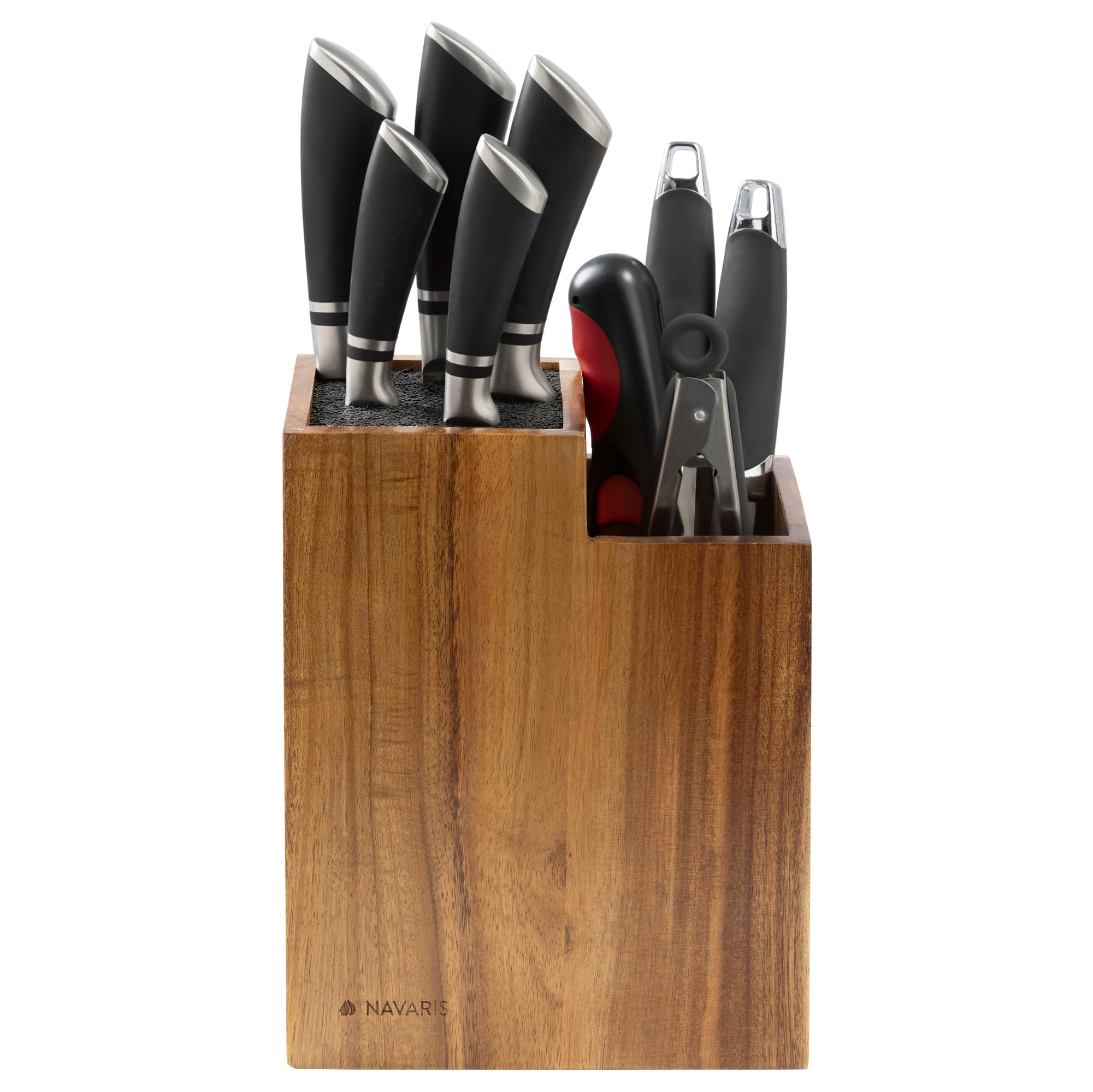Navaris Acacia Knife Block