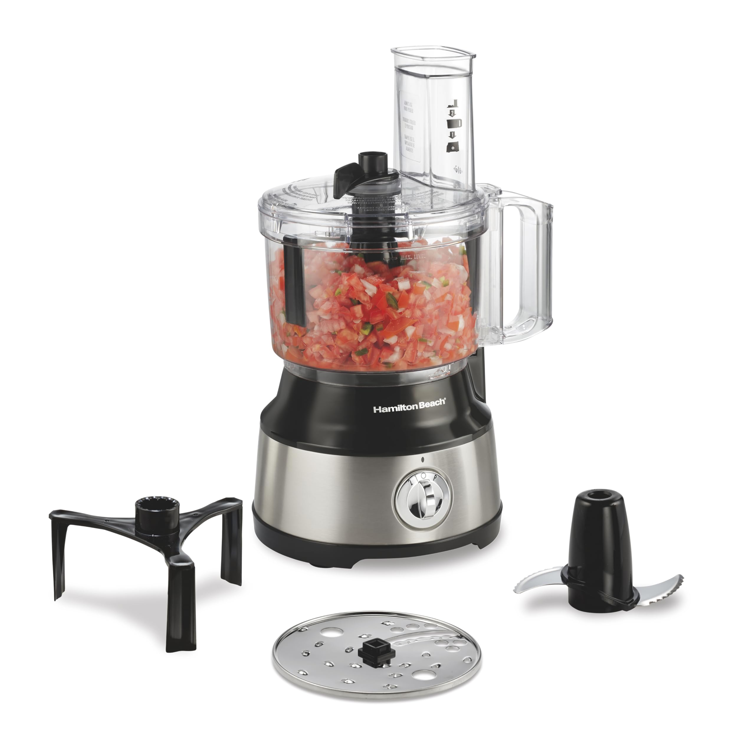 Hamilton Beach 10-Cup Food Processor & Bowl Scraper (70730)