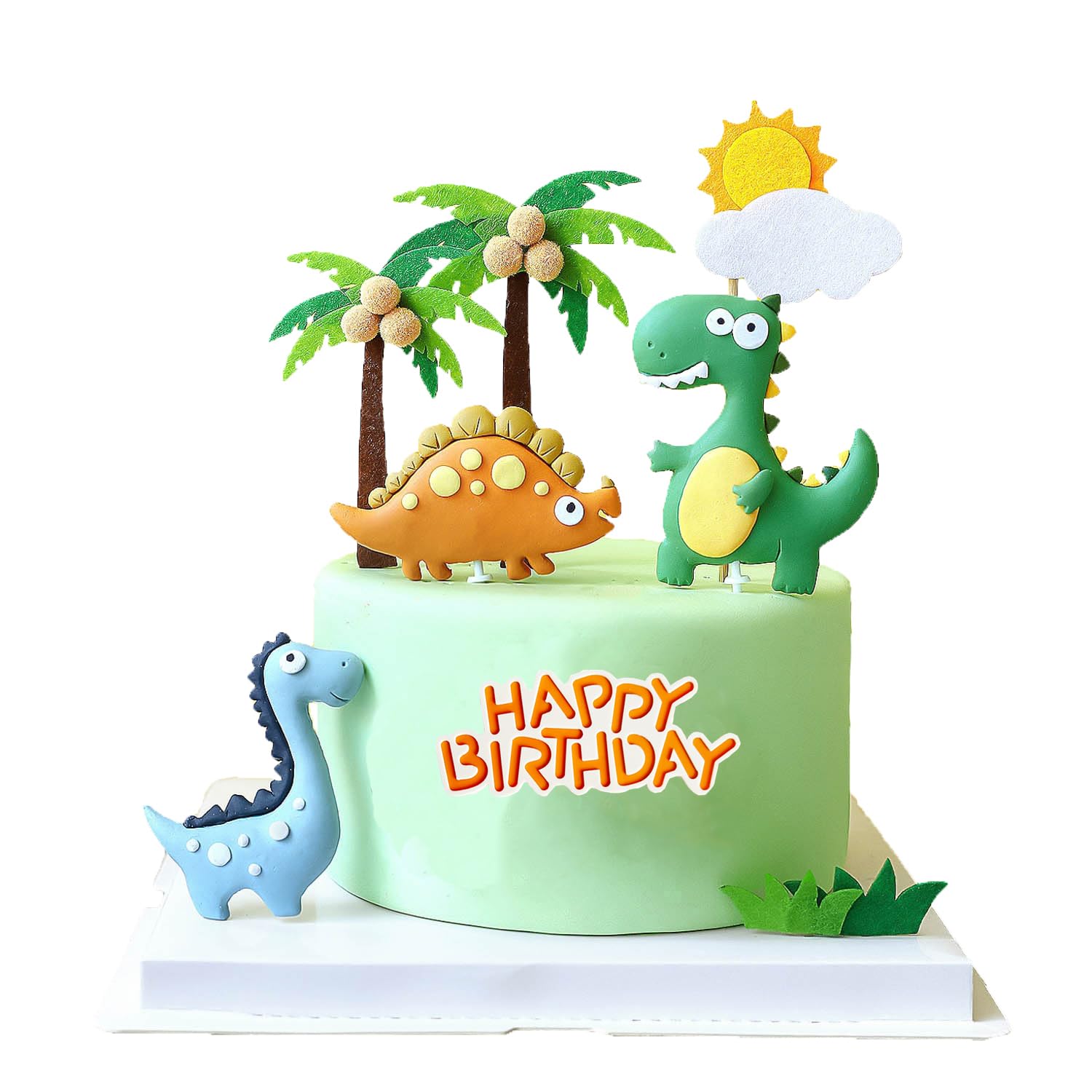 Dinosaur Cake Toppers Set
