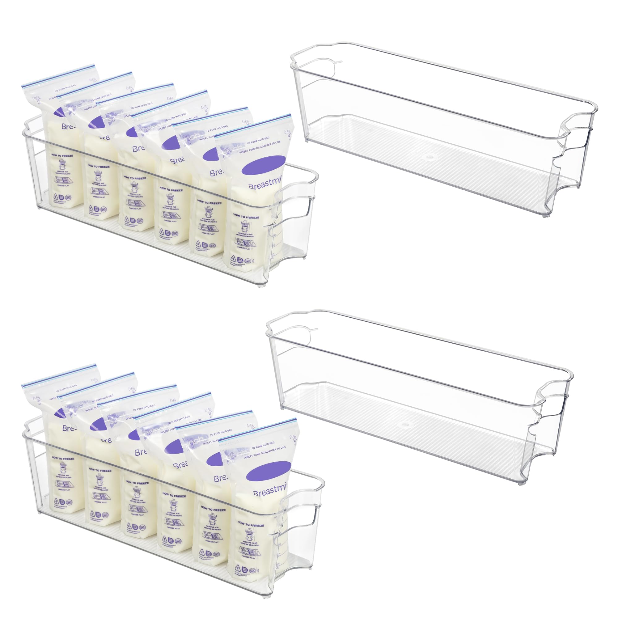 Vtopmart Refrigerator Organizer Bins