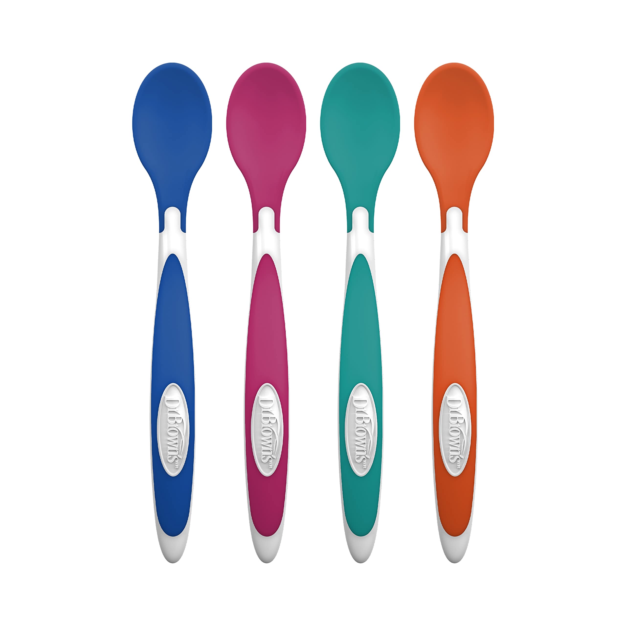 Dr. Brown's TempCheck Silicone Spoons (4-pack)