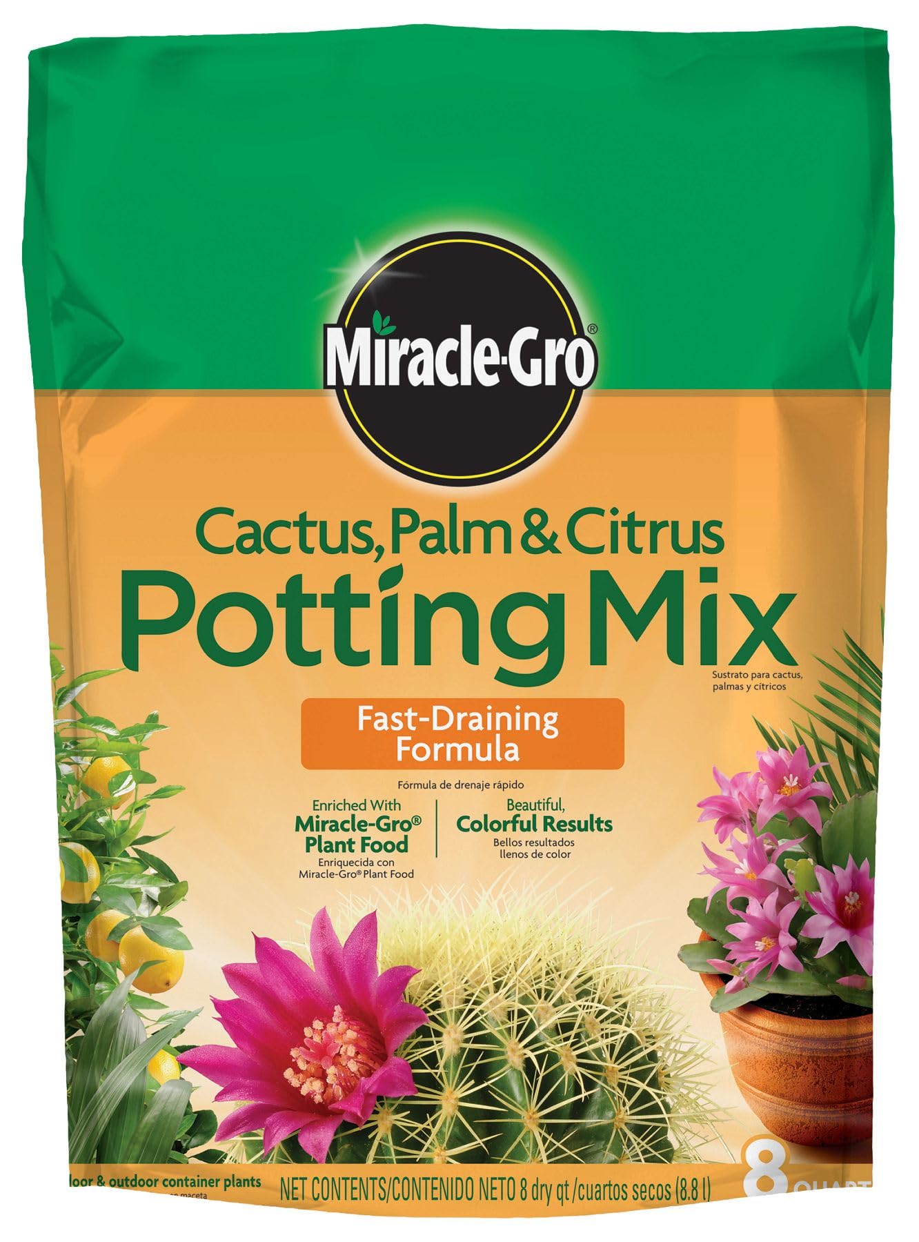 Miracle-Gro Cactus Palm & Citrus Mix