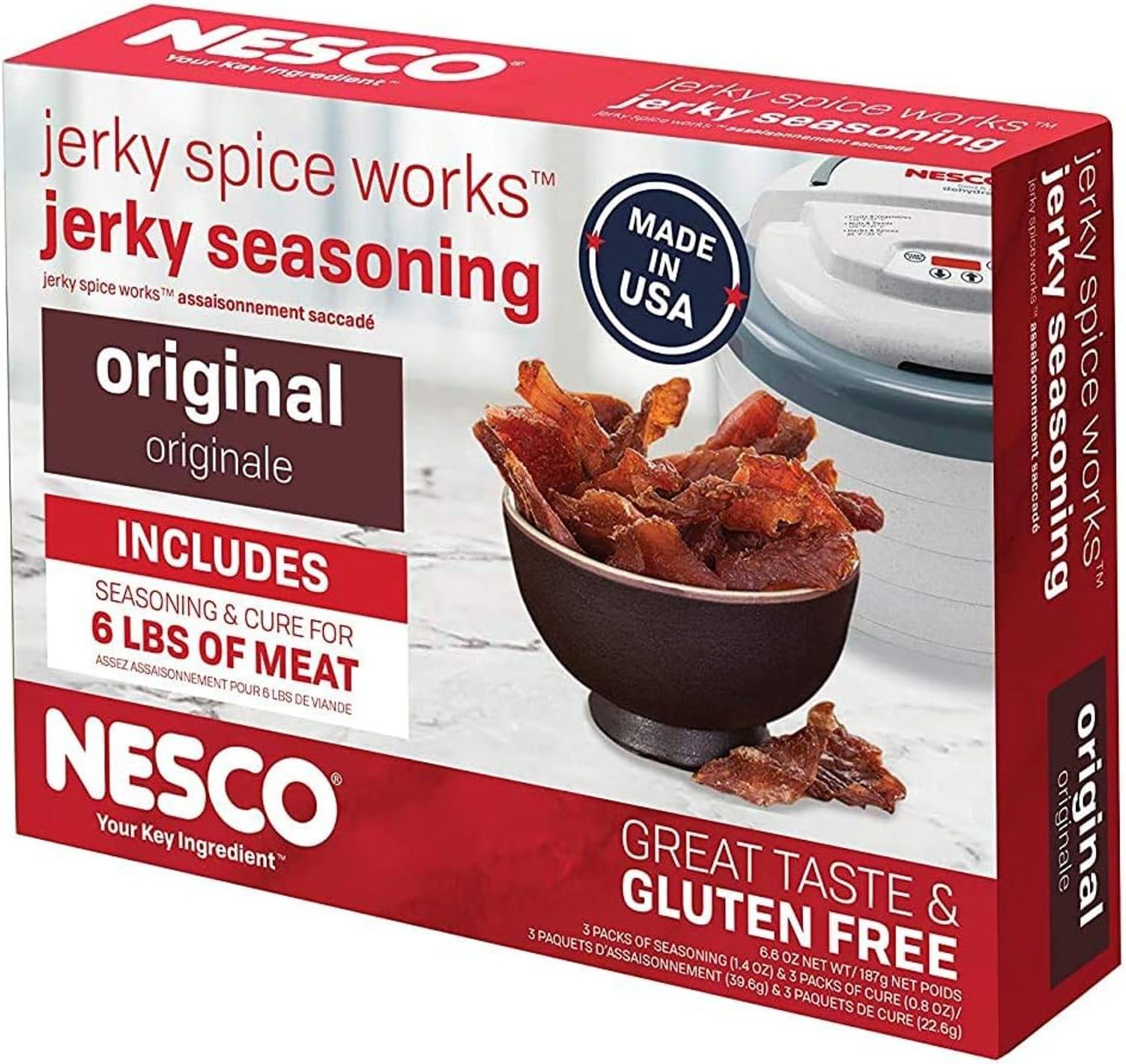 Nesco Original Jerky Seasoning 3-Pack