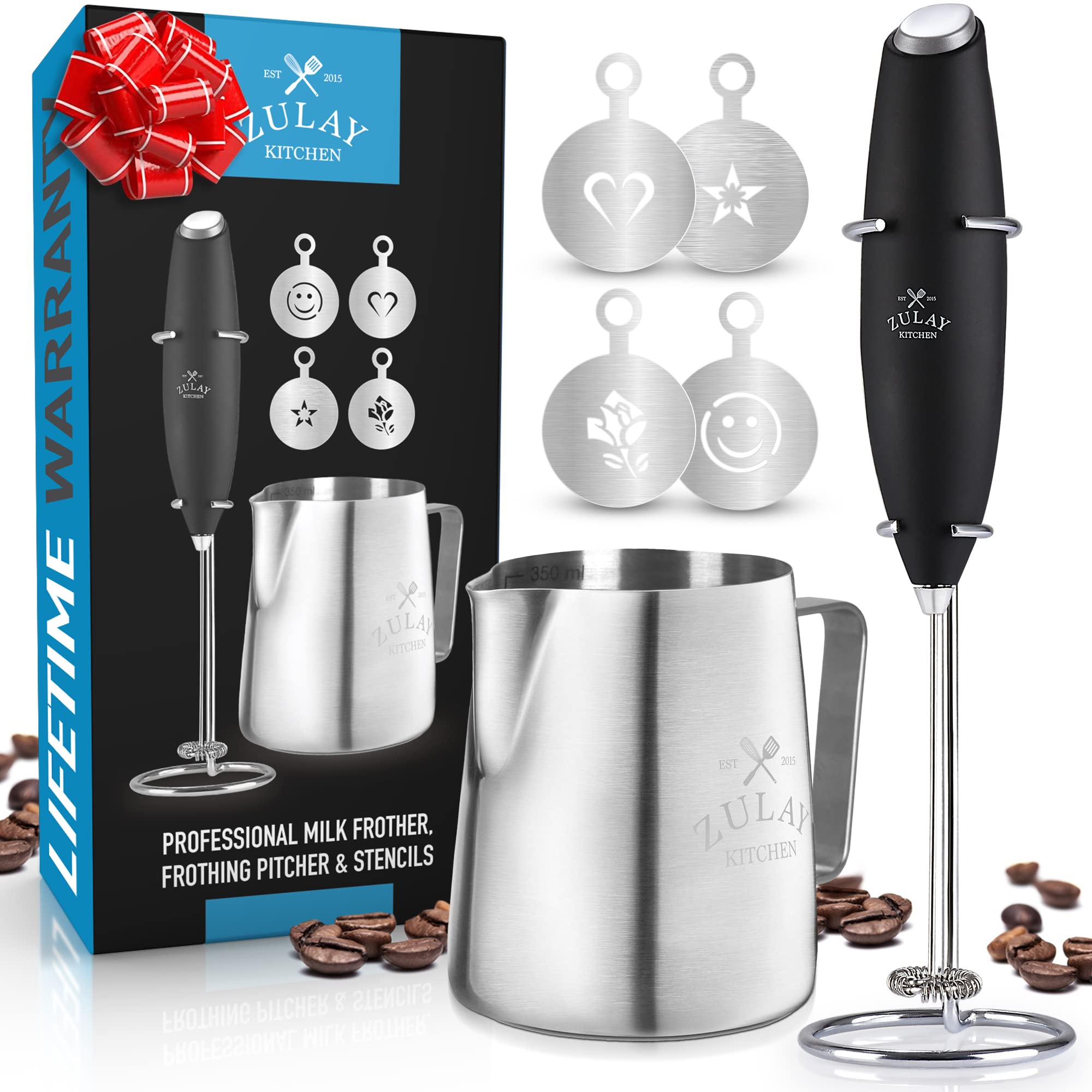 Zulay Premium Frother Gift Set