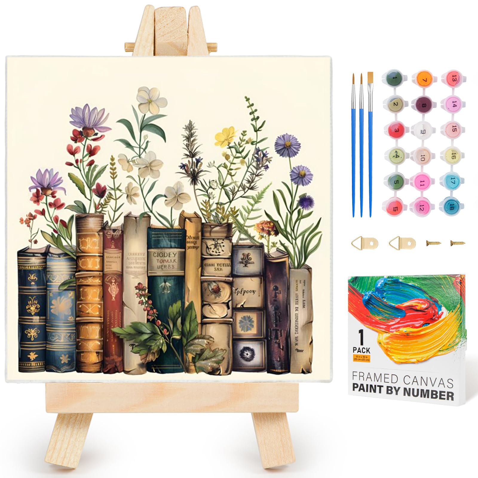 Yezavesu Framed Floral Kit