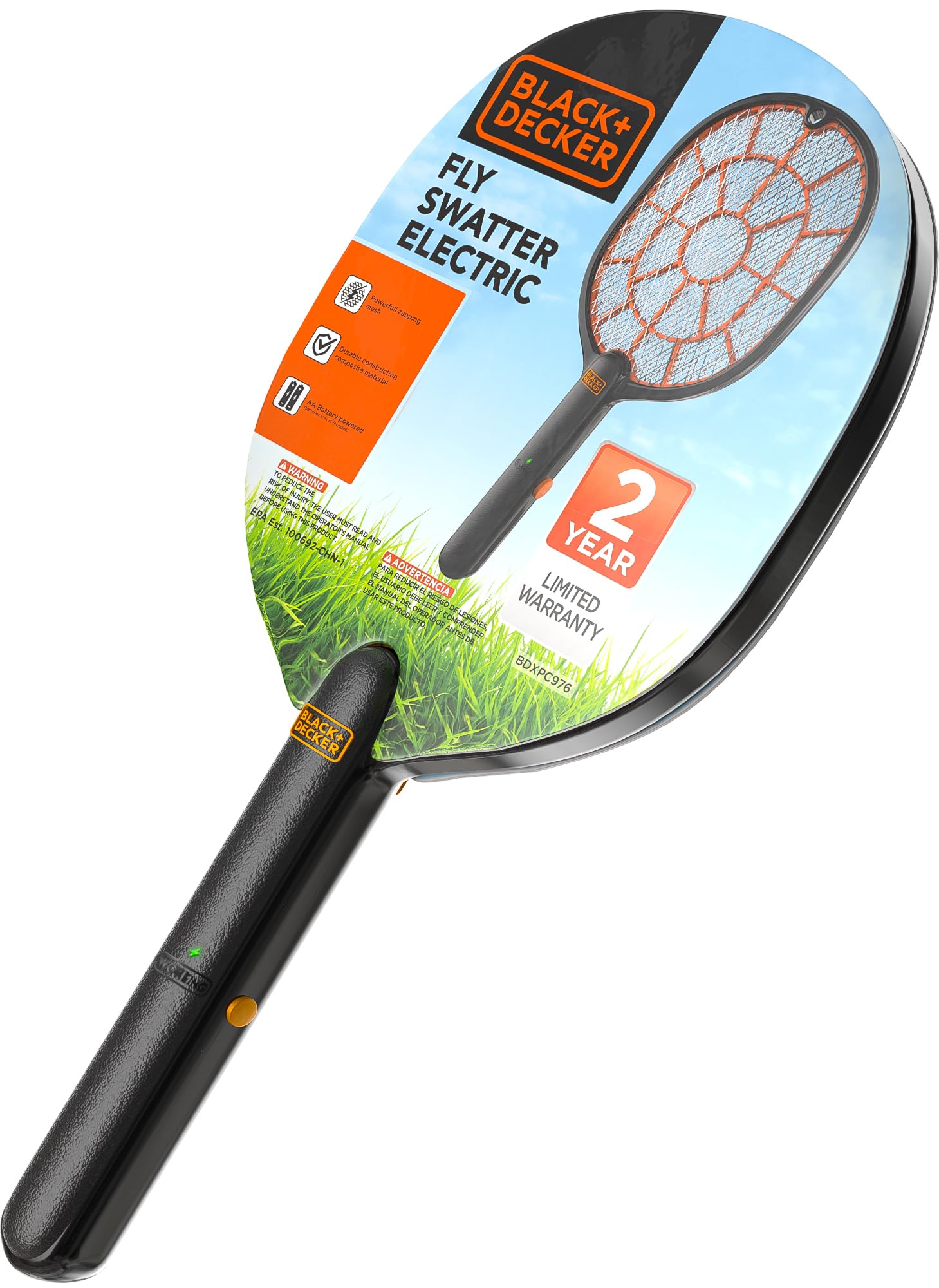 Black+Decker Bug Zapper Racket