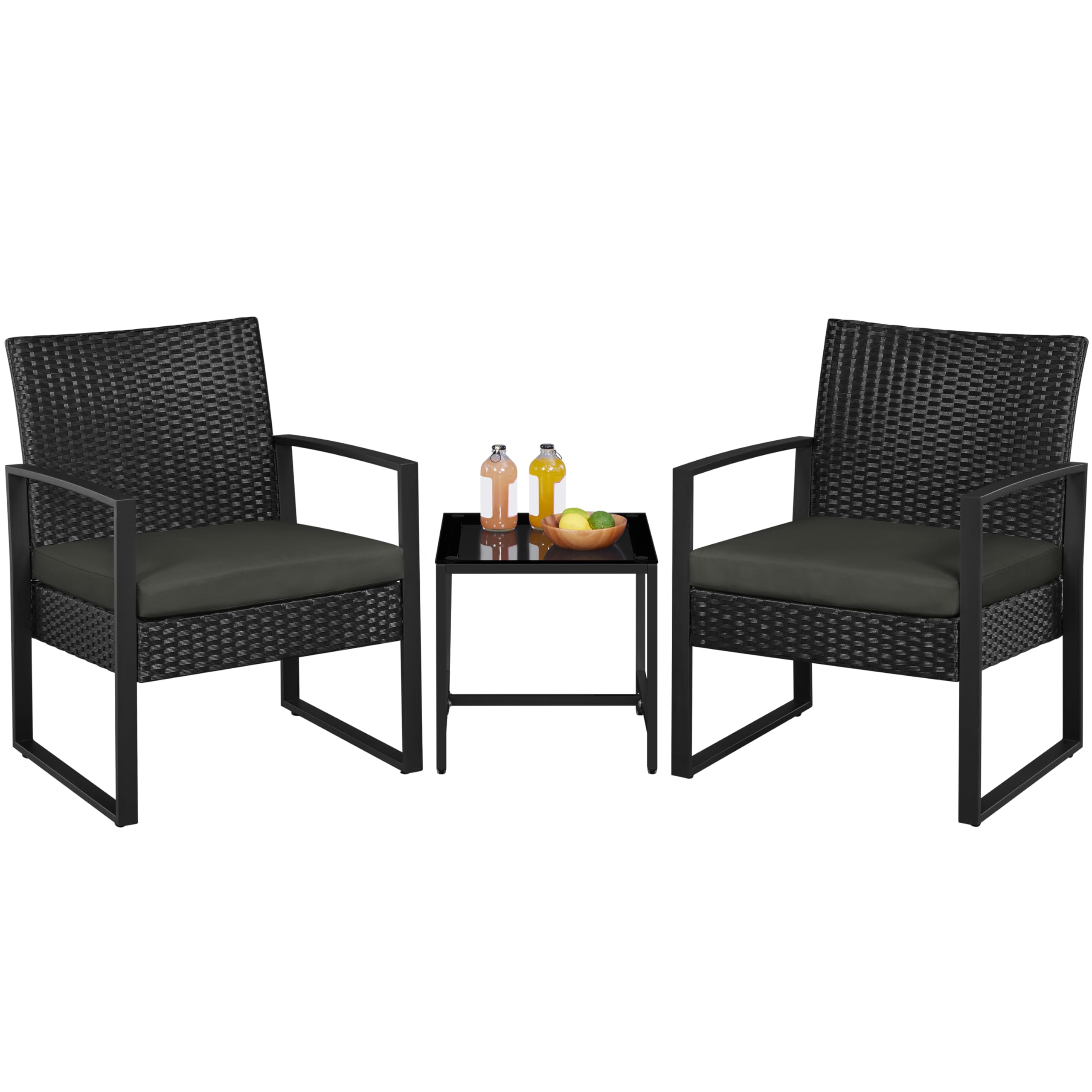 Yaheetech Rattan Bistro Set