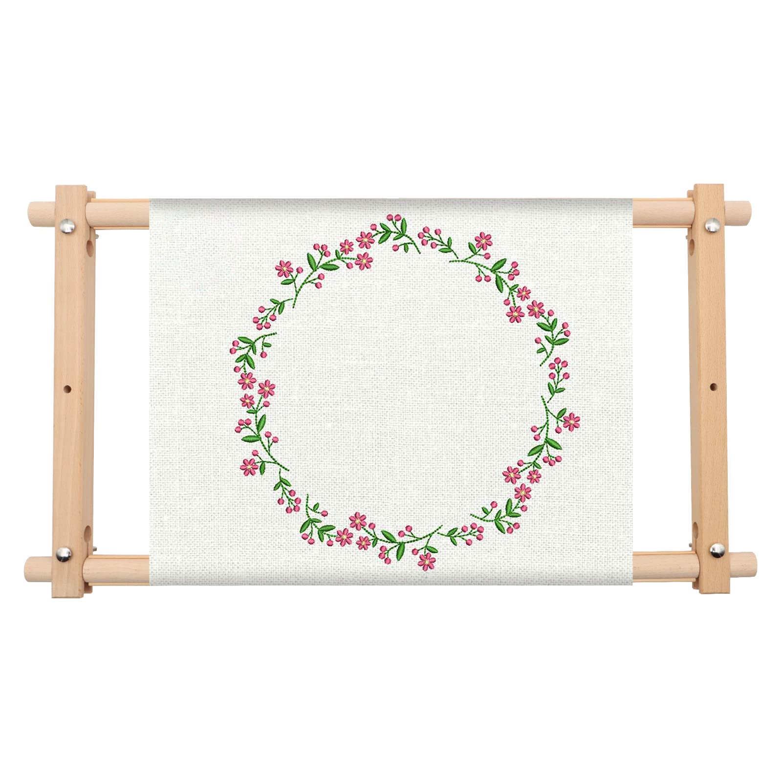 ZOCONE Beech Wood Tapestry Scroll Frame