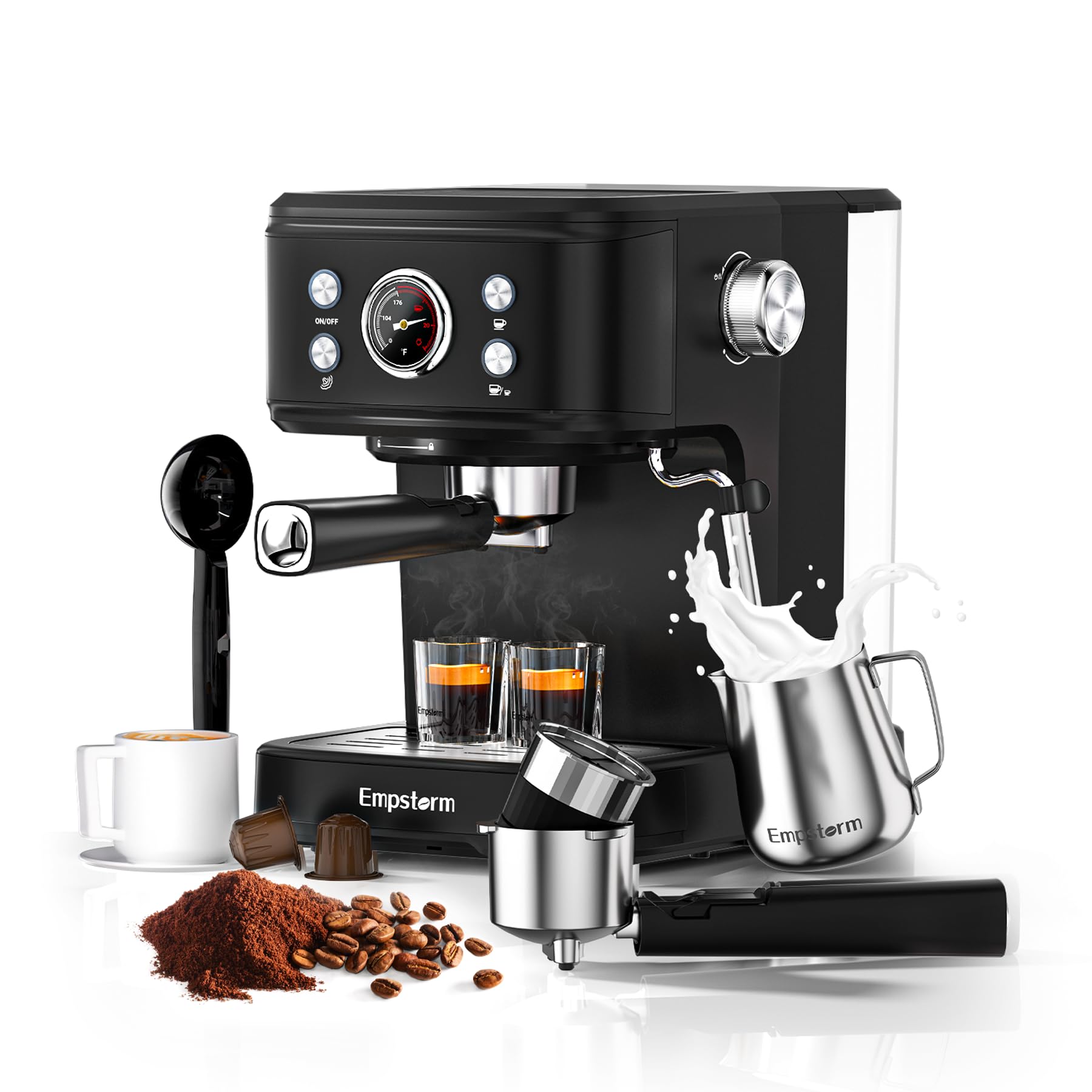 Empstorm 20 Bar Espresso Machine