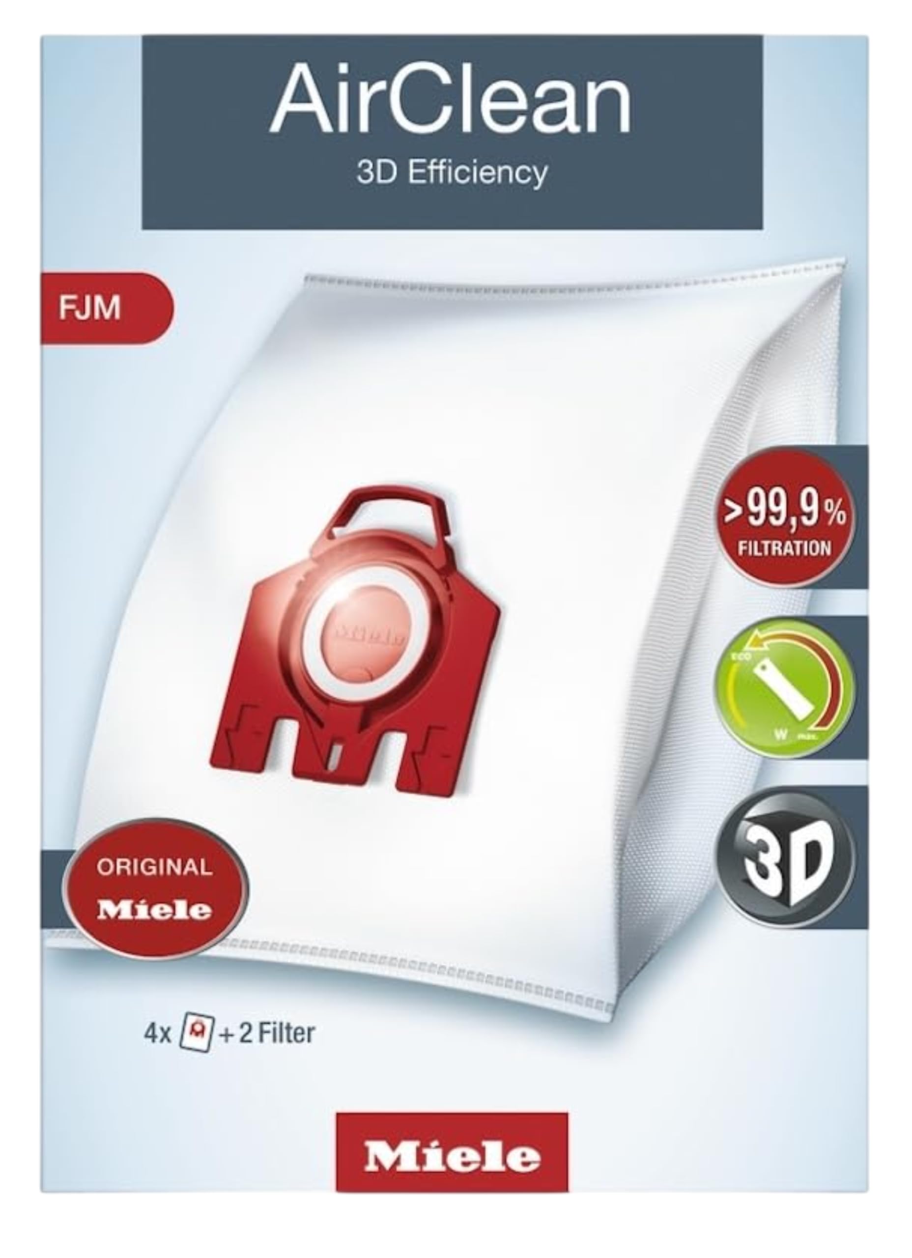 Miele AirClean 3D FJM Vacuum Bags