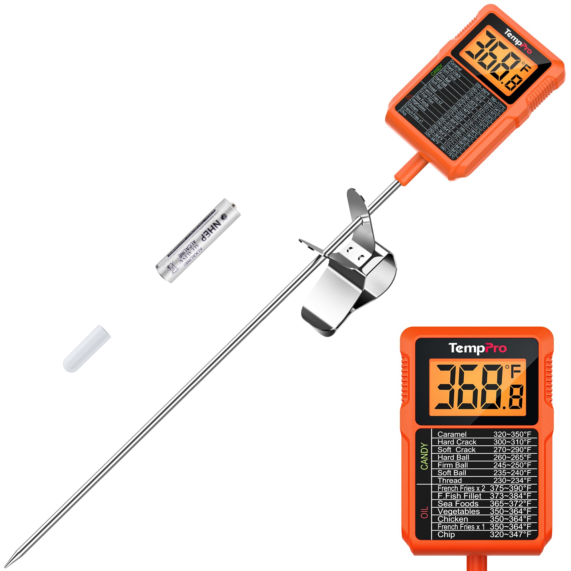 TempPro TP510 Waterproof Digital Thermometer