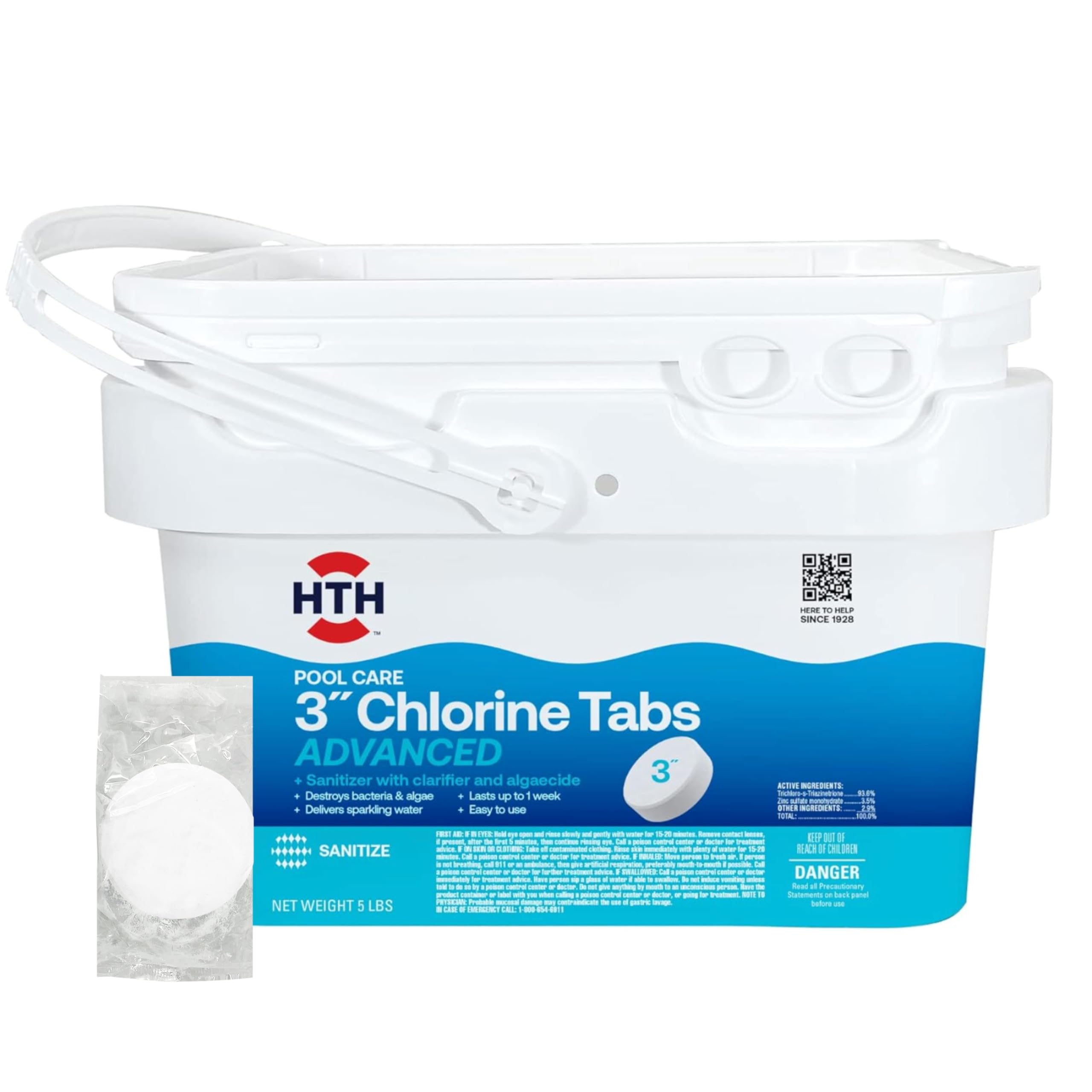 HTH 3-Inch Advanced Chlorine Tablets