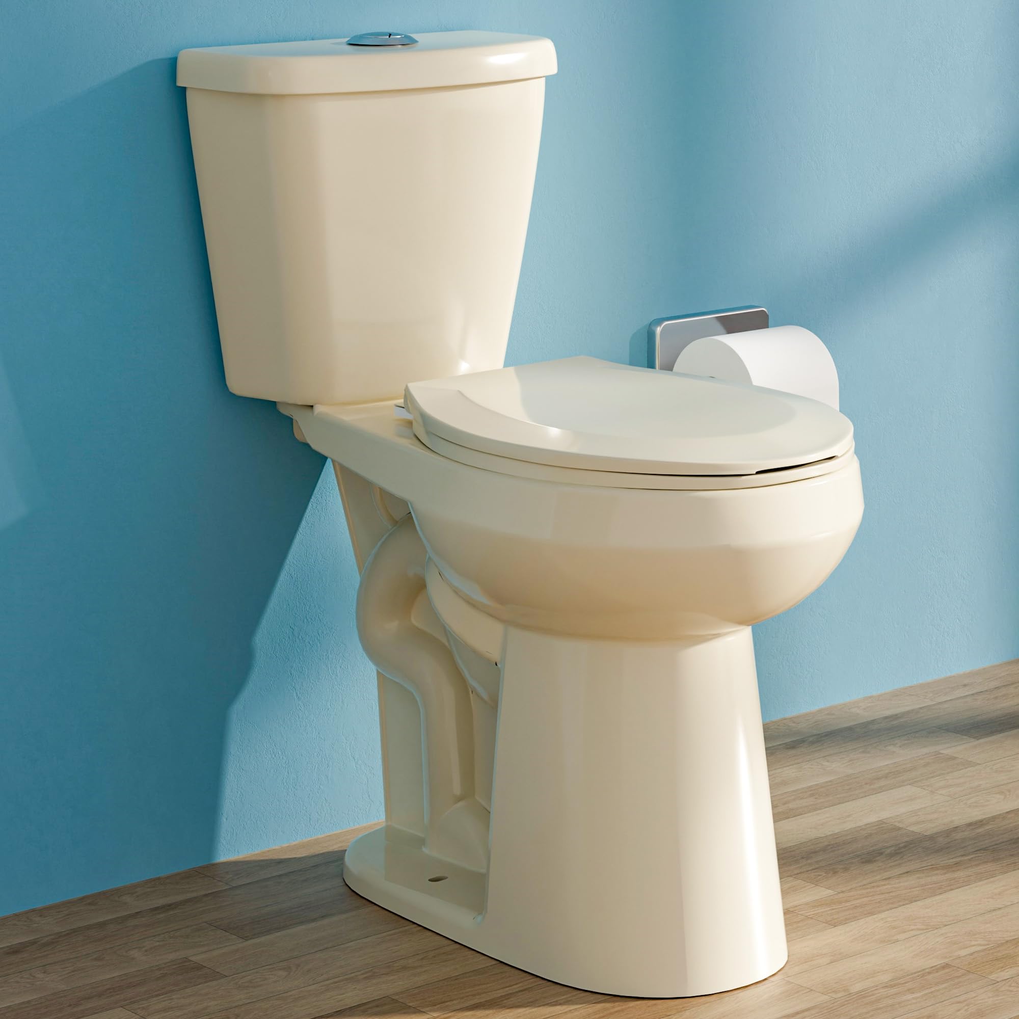 HOMLYLINK 21" Tall Compact Toilet