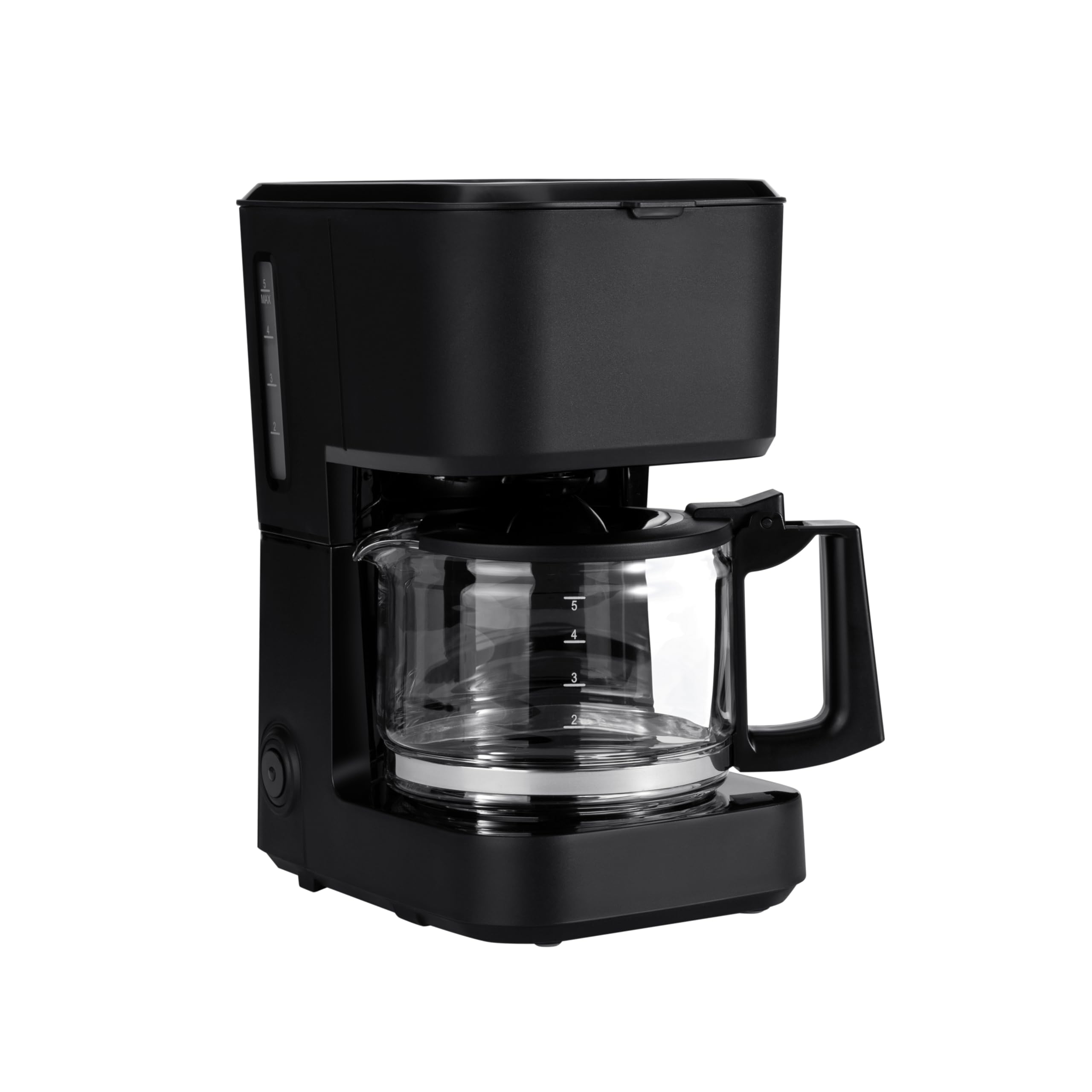 Amazon Basics 5 Cup Drip Coffee Maker with Glass Carafe
