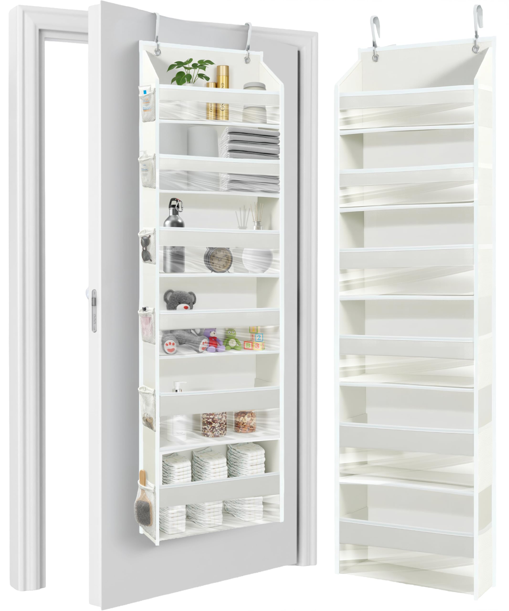 HOMELUX THEORY 6-Tier Heavy-Duty Over-Door Organizer