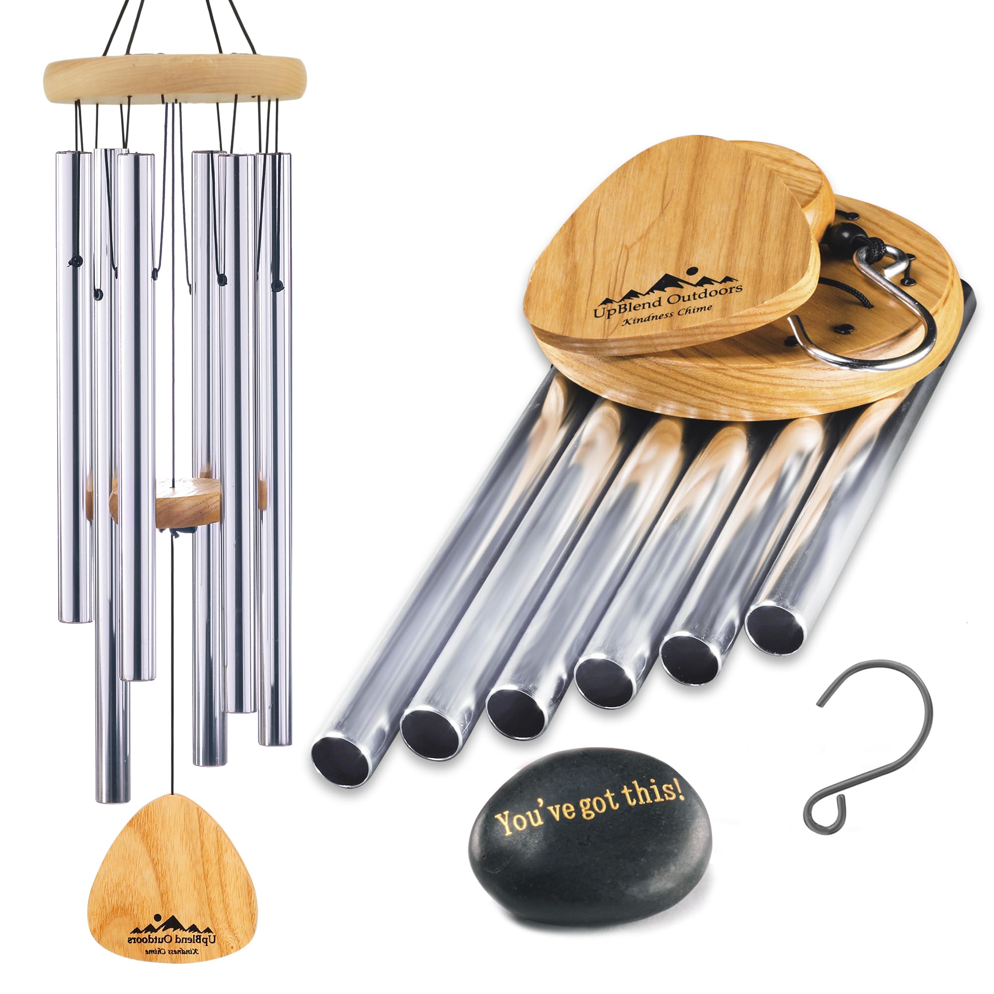 UpBlend Deep‑Tone Wind Chime (29 in)