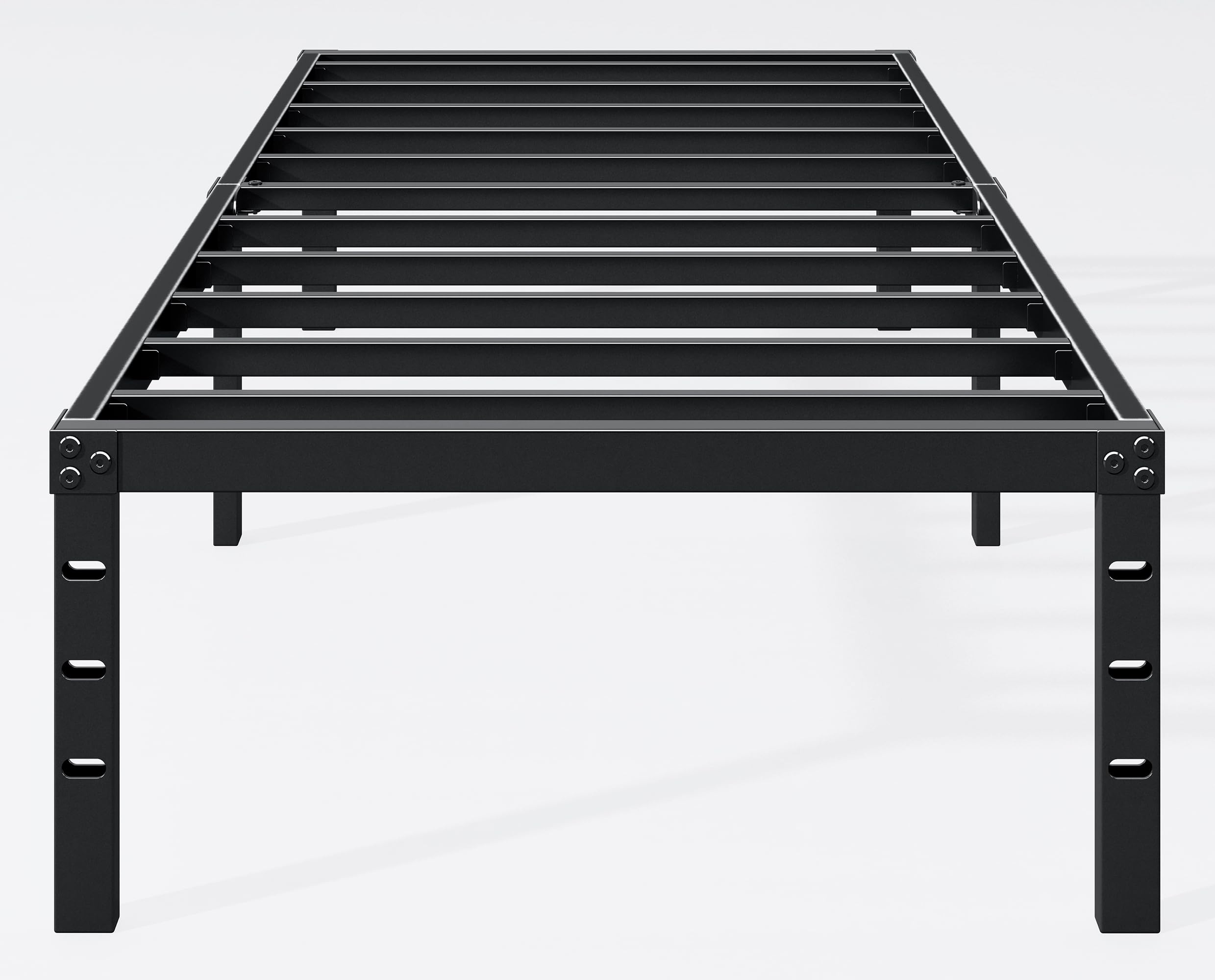 Hafenpo Metal Twin Bed Frame (14-inch)