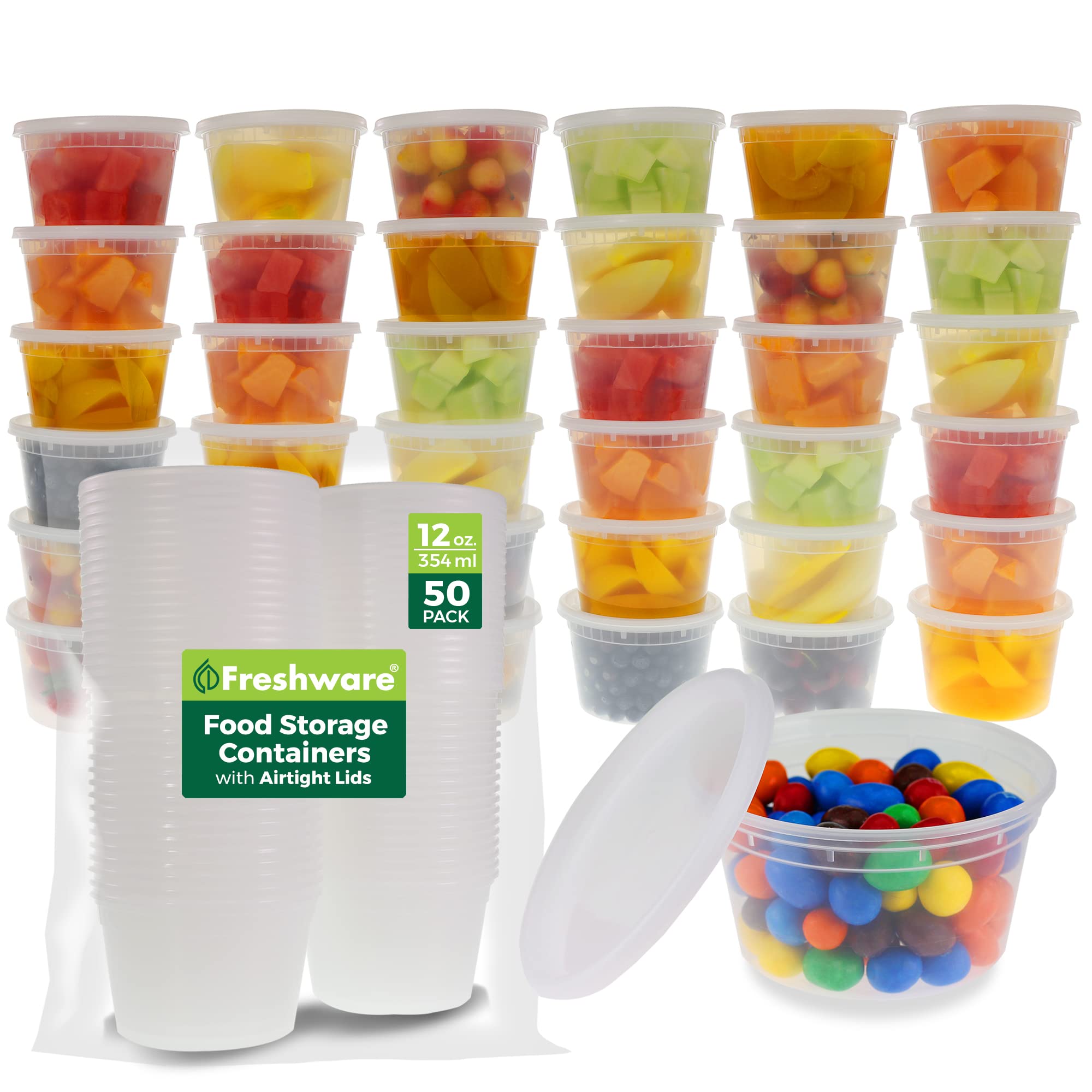 Freshware 12 oz Deli Containers