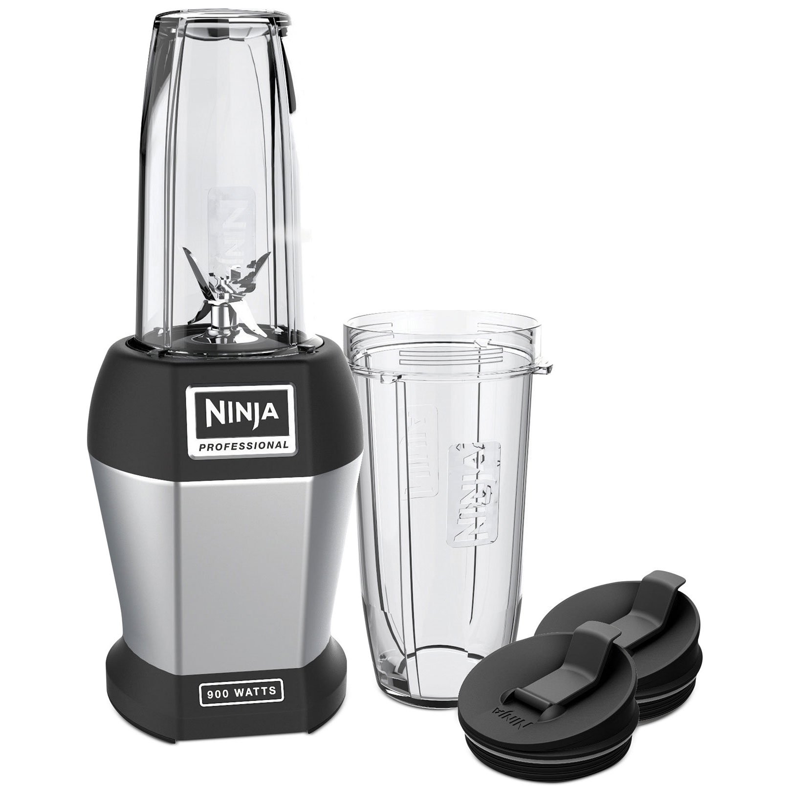 Ninja Nutri Pro Compact Personal Blender (900W) with 18 oz and 24 oz To-Go Cups