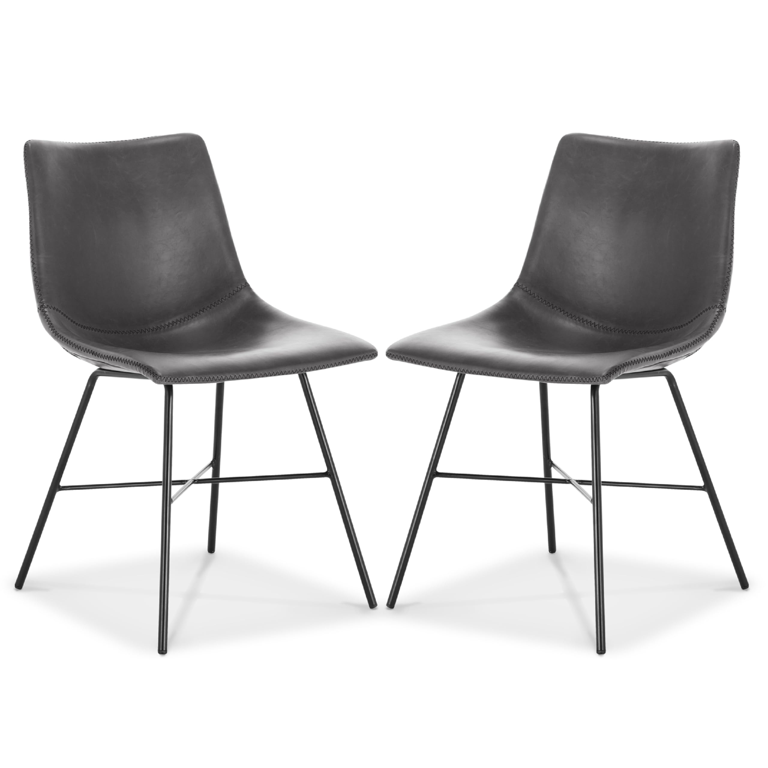 Poly & Bark Paxton Faux Leather Chair