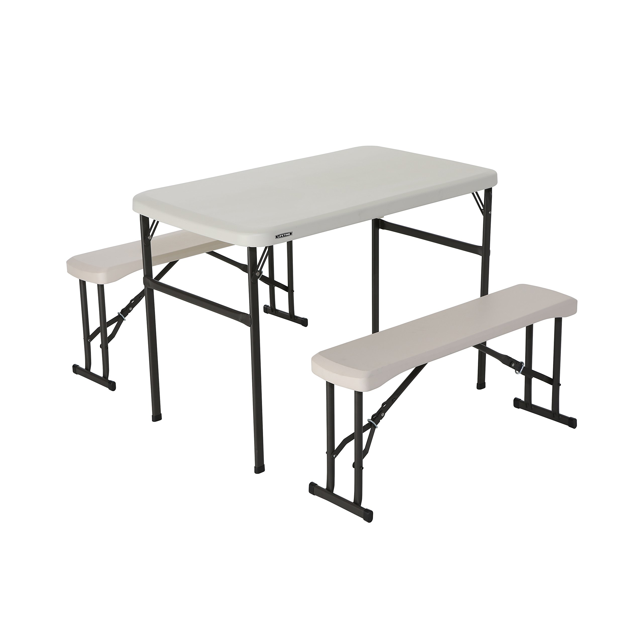 Lifetime Folding Picnic Table with Benches