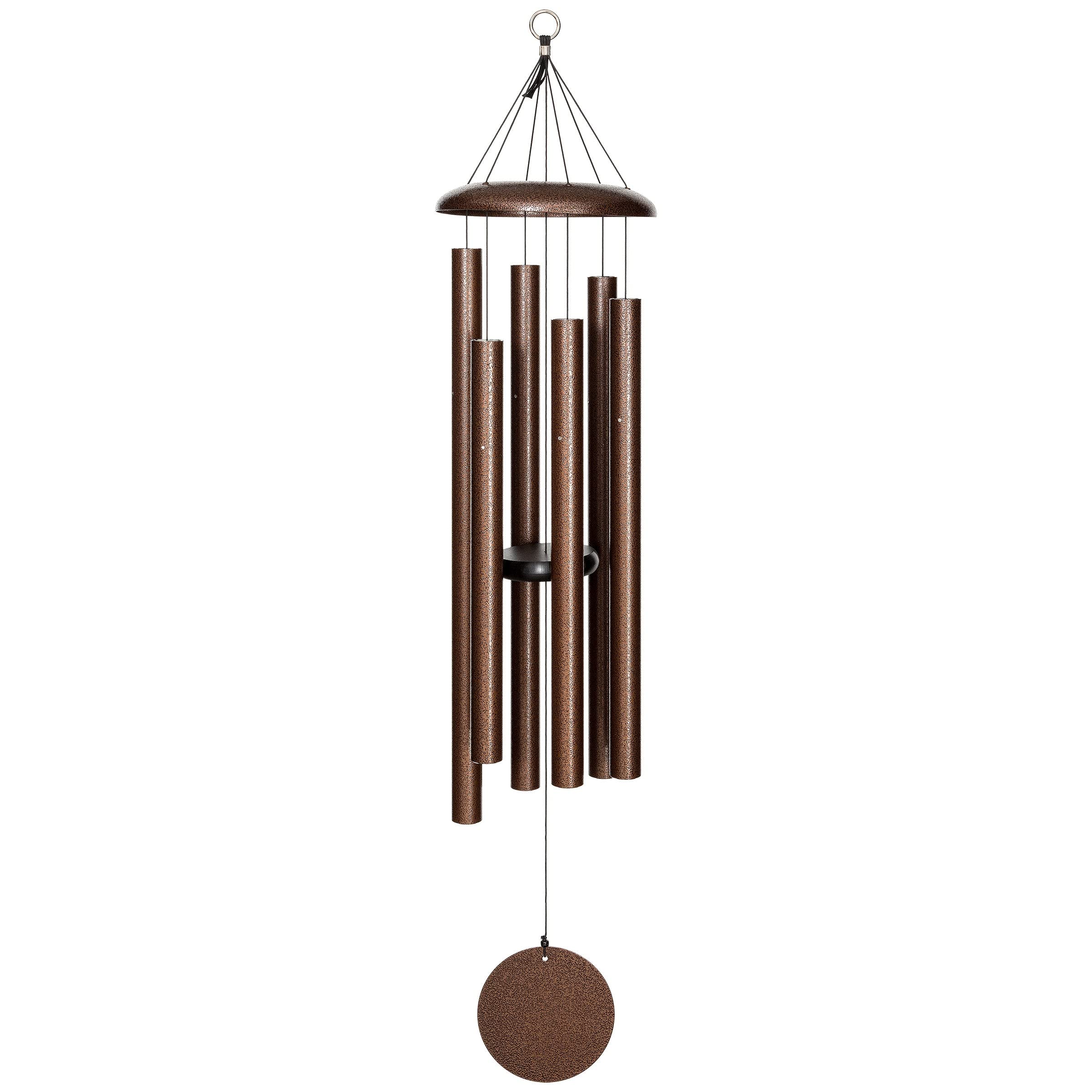 Corinthian Bells by Wind River — 44" Copper Vein Wind Chime (Made in USA)