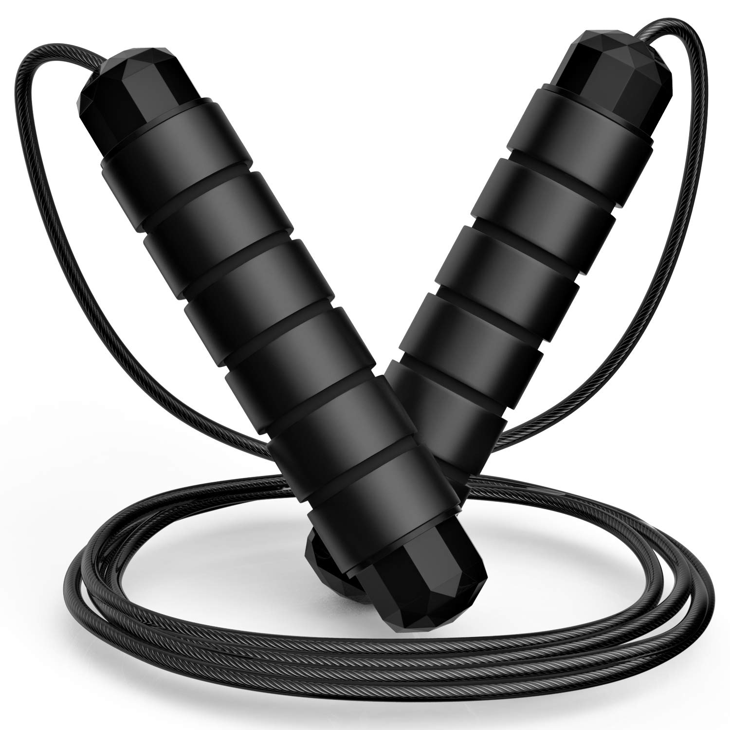 Tangle-Free Steel Speed Jump Rope