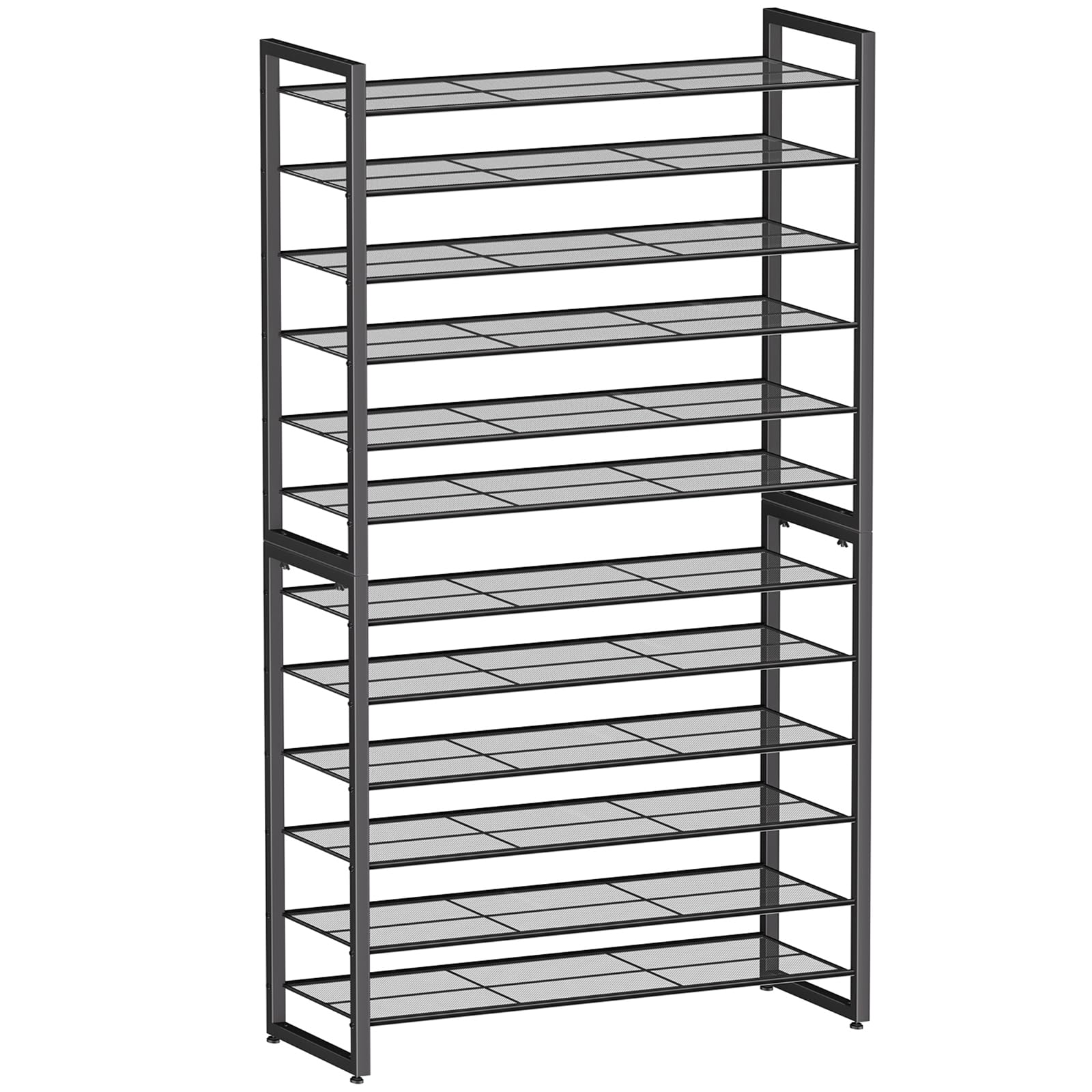 Simple Trending 12‑Tier Metal Shoe Rack