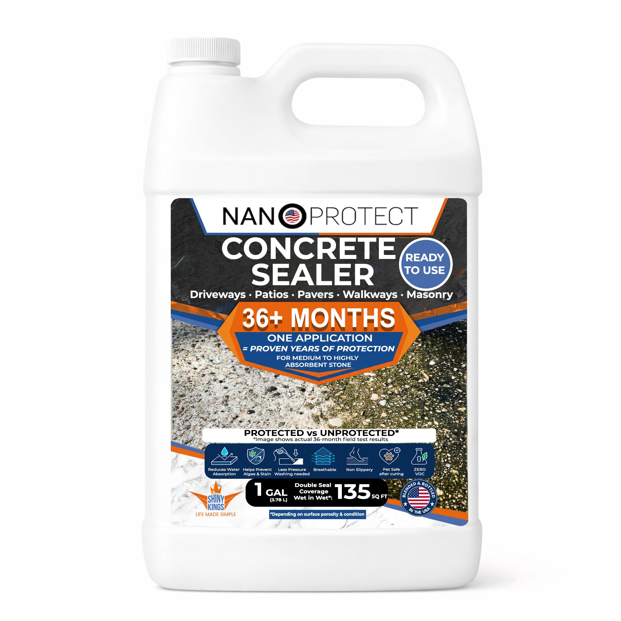Nanoprotect Concrete & Stone Sealer
