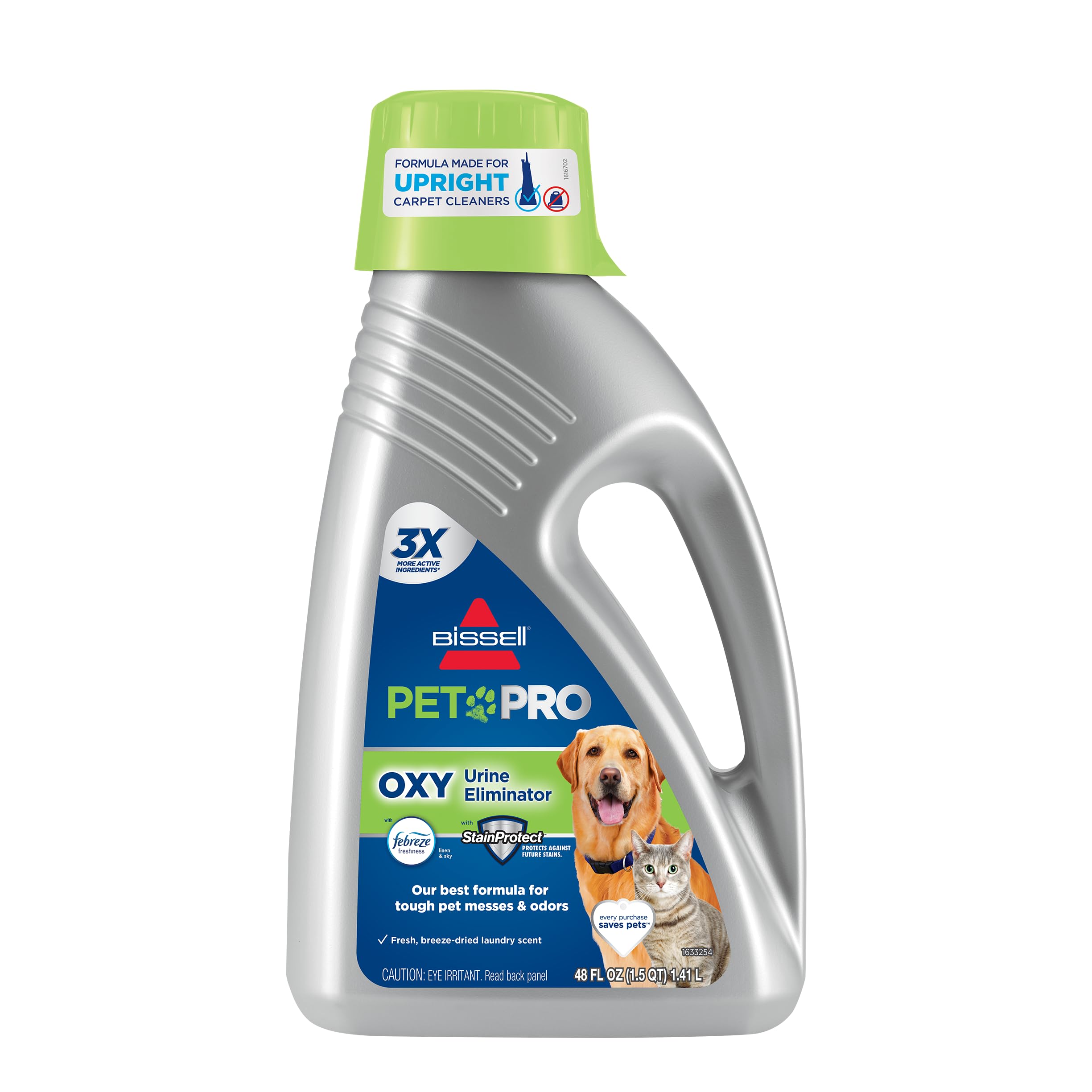 Bissell PET PRO OXY Urine Eliminator with Febreze (48 oz)