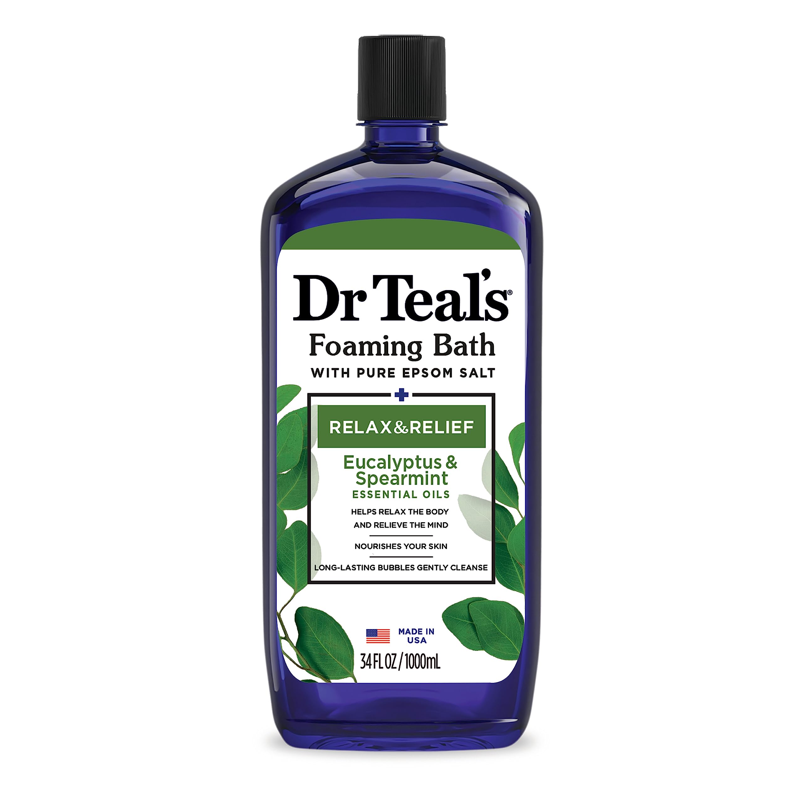 Dr Teal's Relax & Relief Foaming Bath (Eucalyptus & Spearmint)