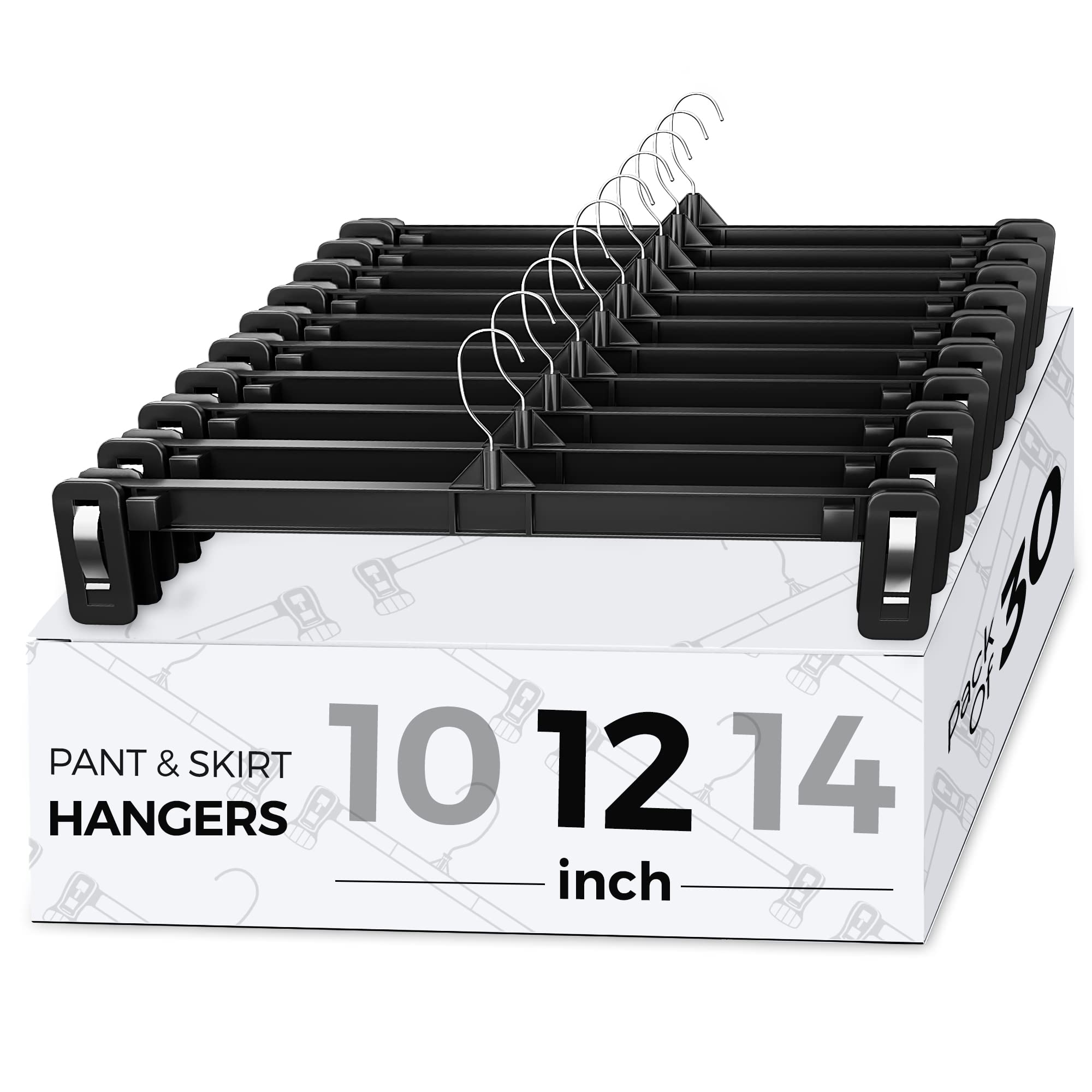 Smartor 12" Strong-Clip Hangers