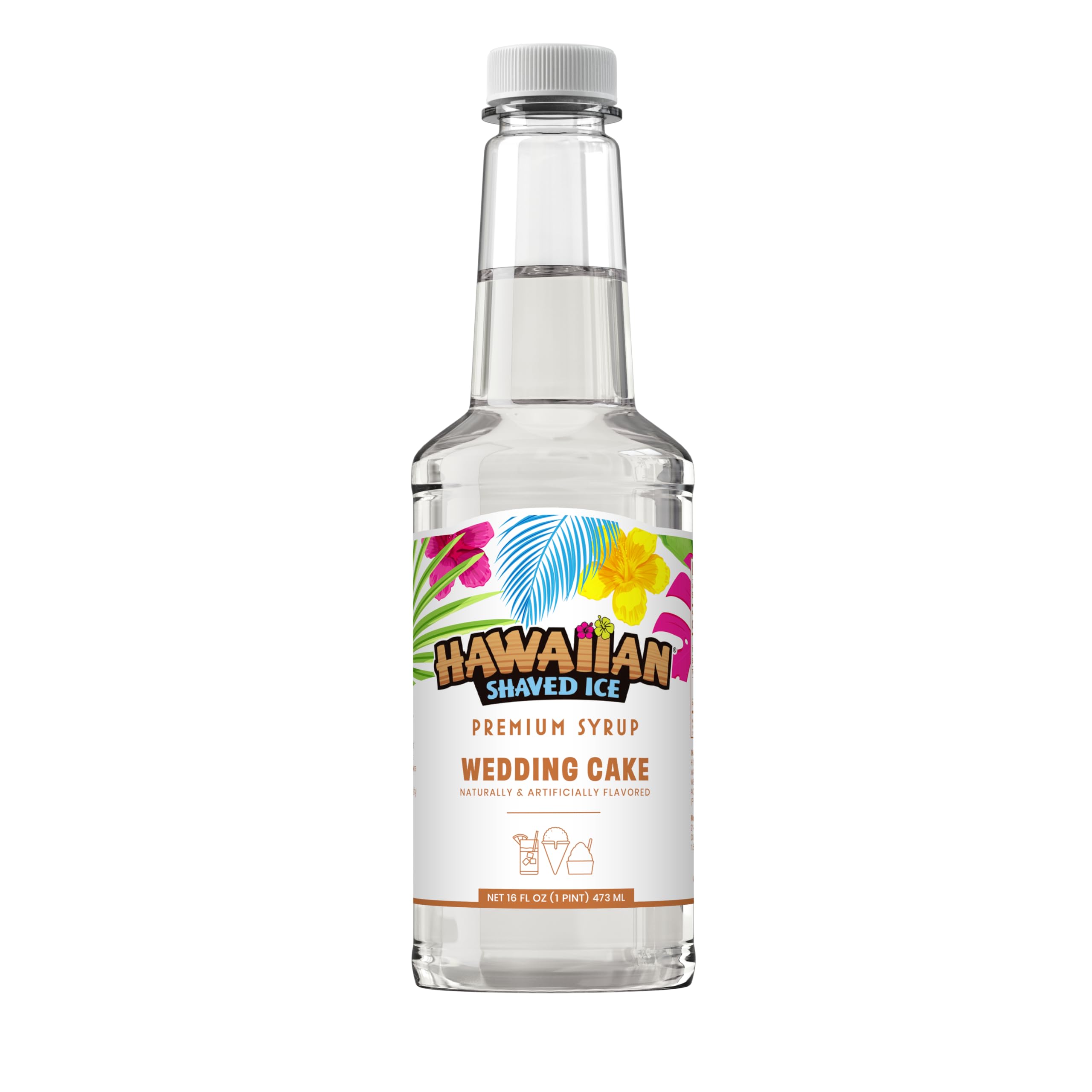 Hawaiian Shaved Ice Wedding Cake Syrup