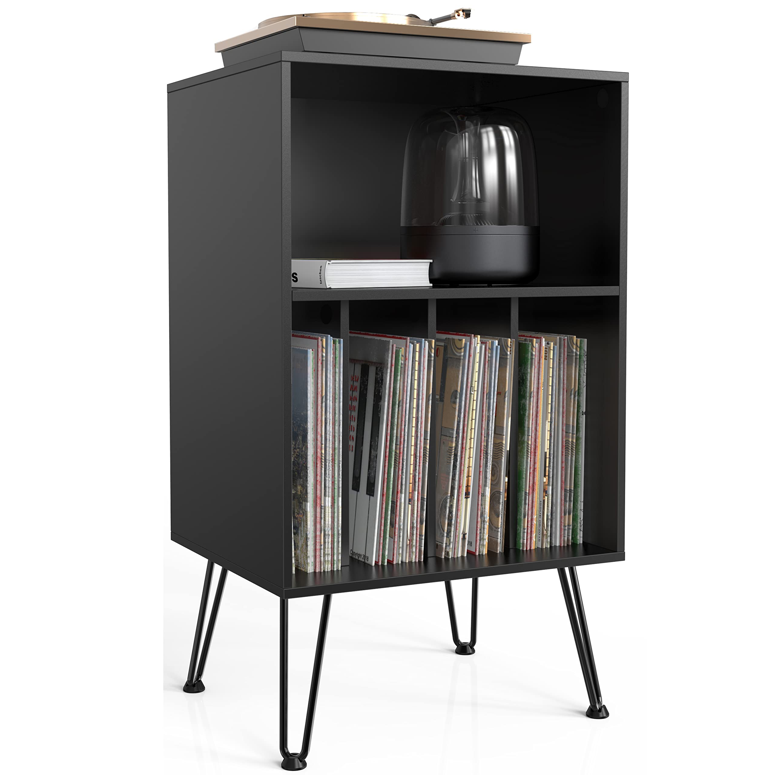 iyrany Turntable Stand with Record Storage