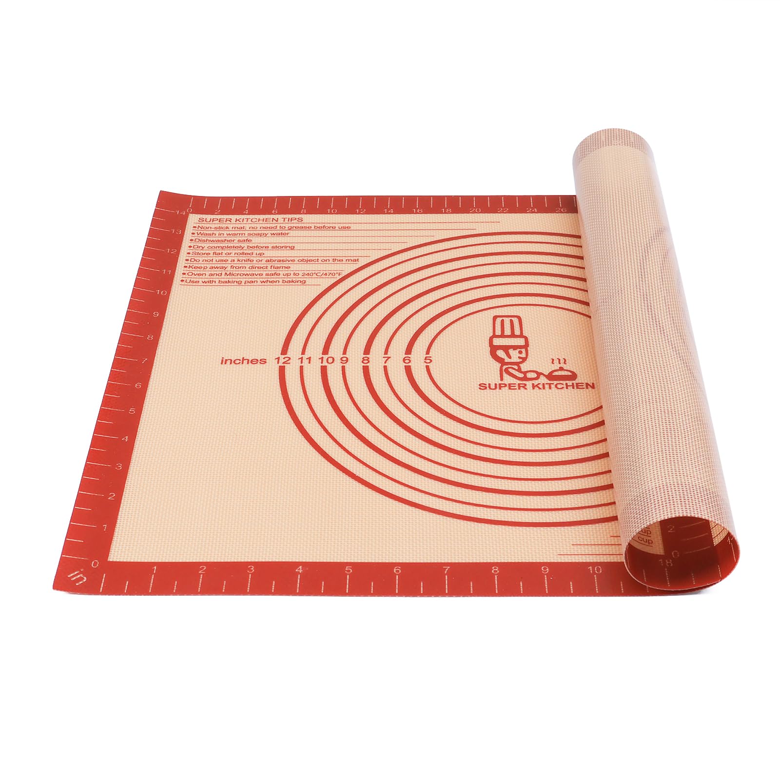 Extra Thick Silicone Pastry Mat 16x24
