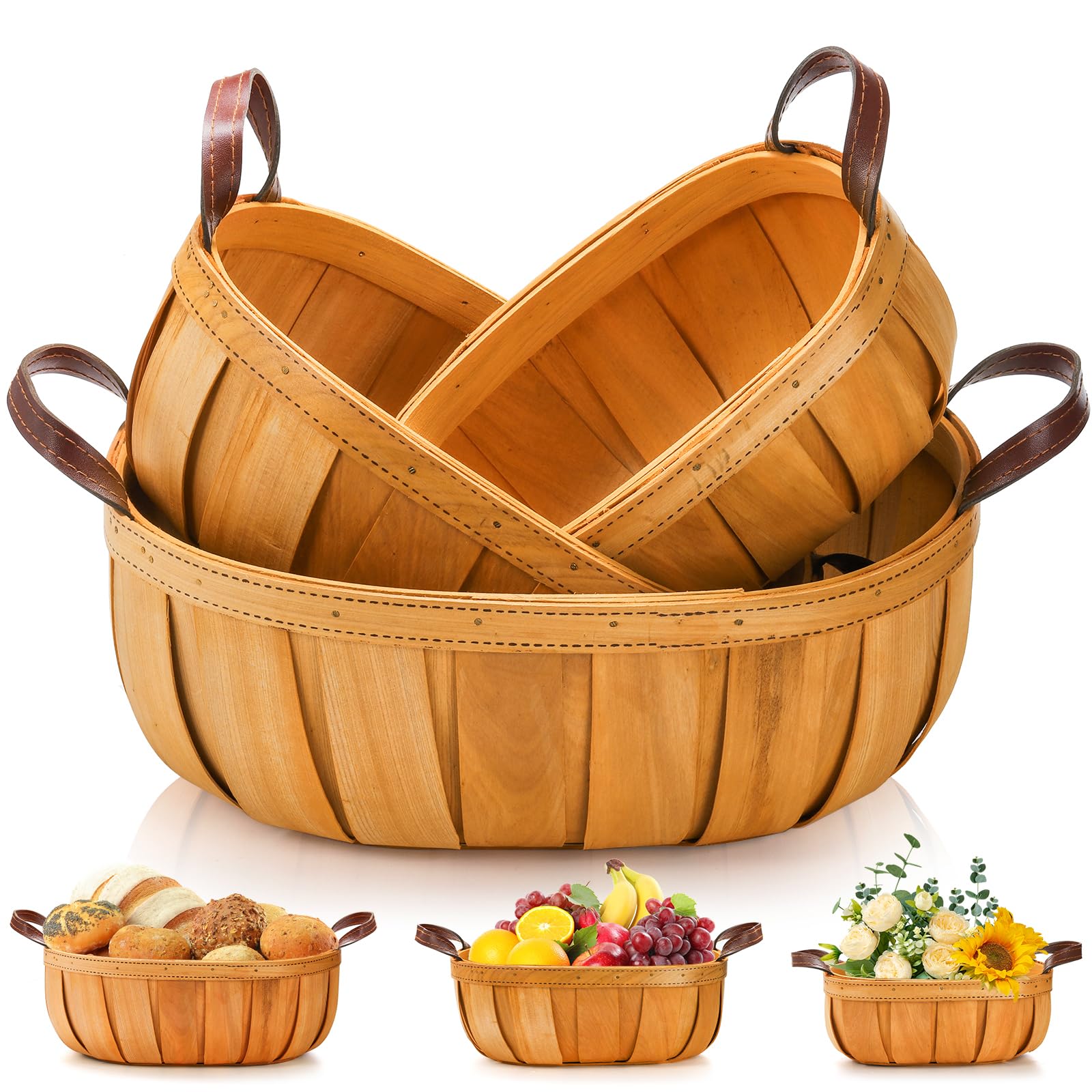 Goaste 3-Pack Woven Baskets