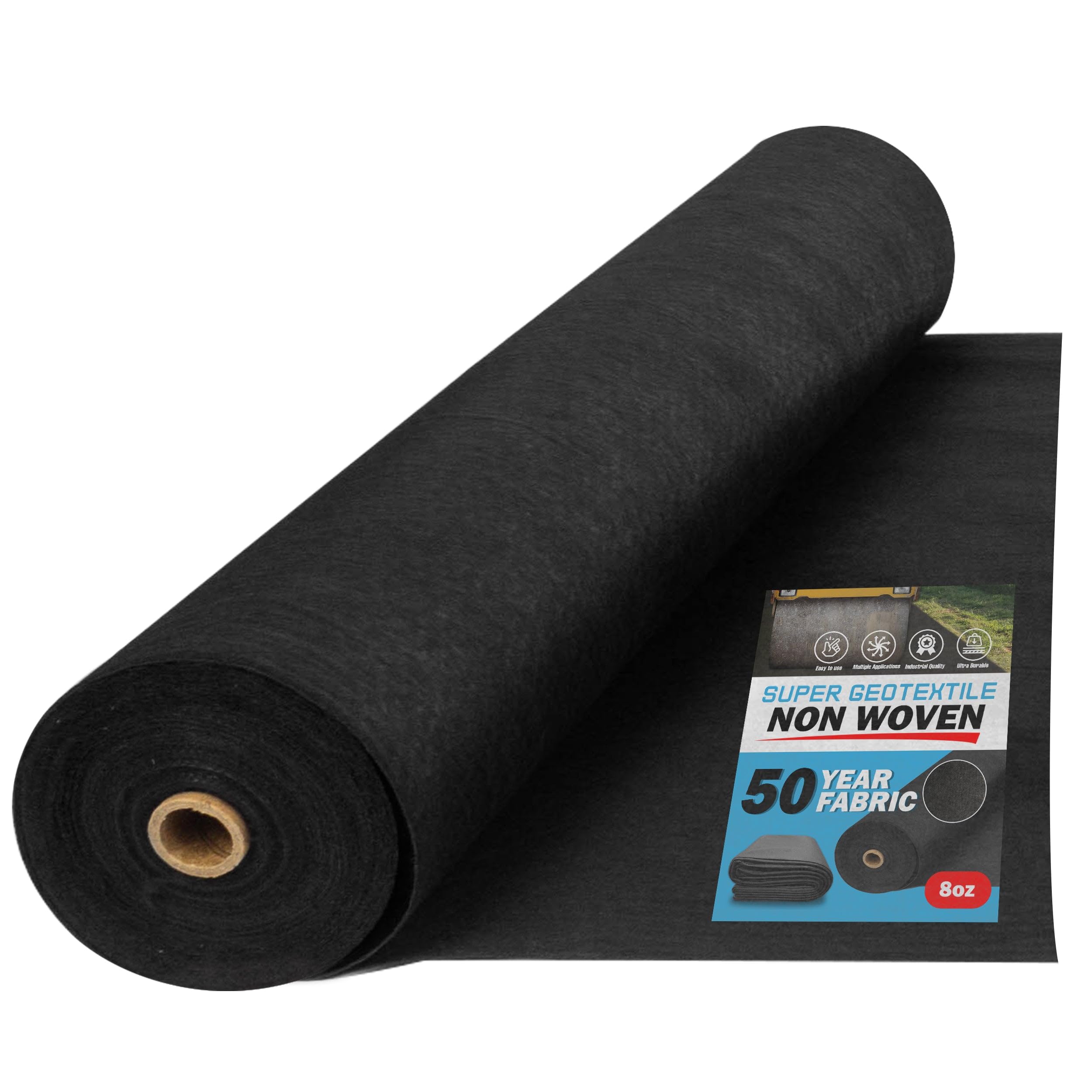 Super Geotextile 8oz Non-Woven Fabric
