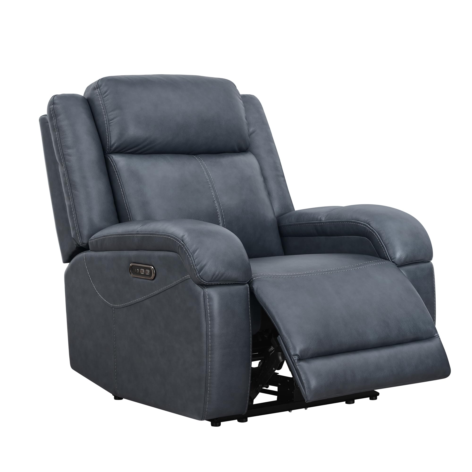 Watson & Whitely Genuine Leather Power Recliner