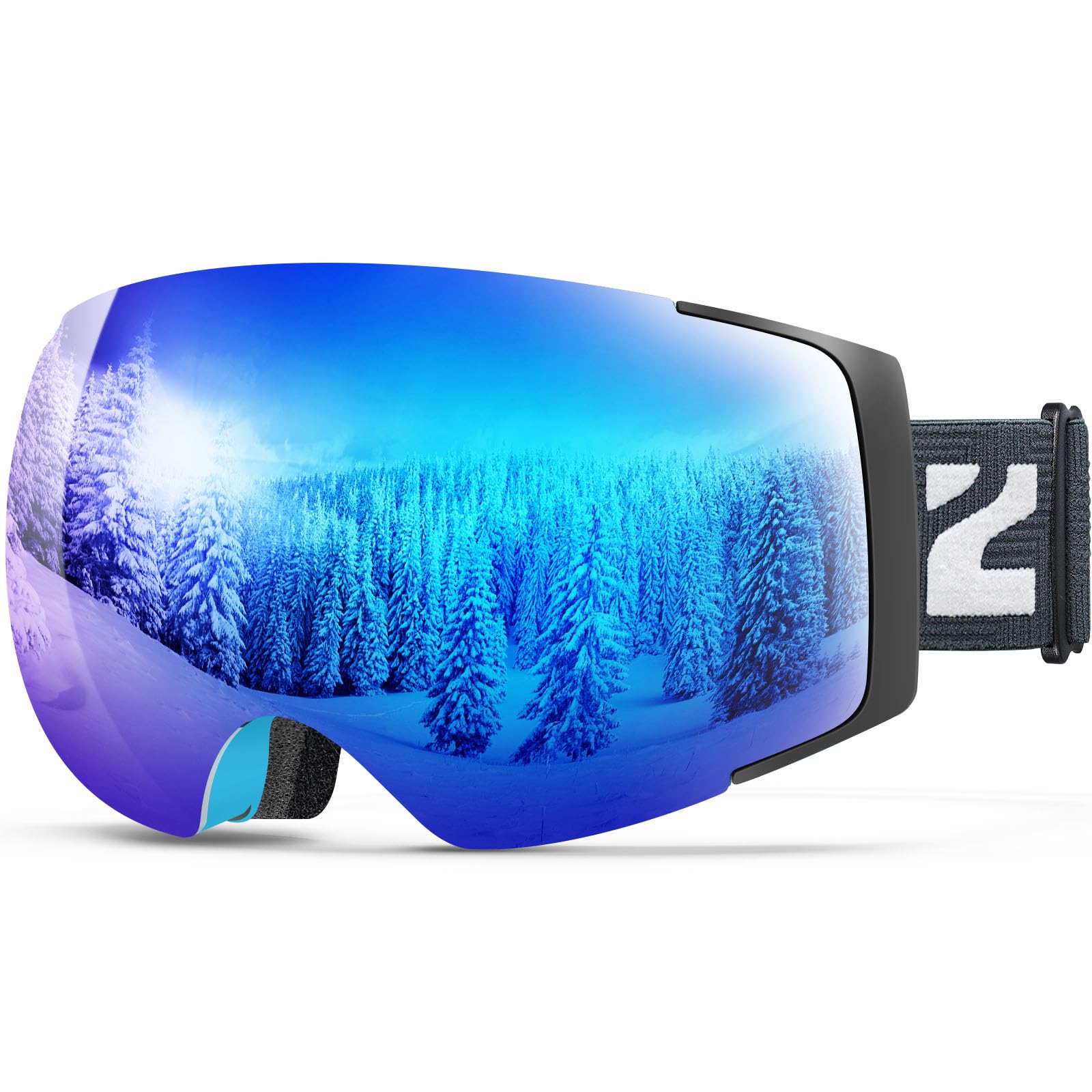 ZIONOR X4 Ski Goggles Magnetic Lens