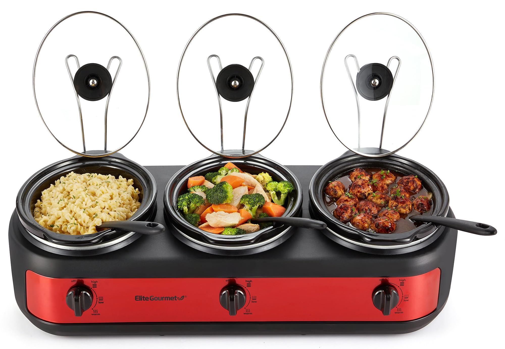 Elite Gourmet Triple Buffet Server
