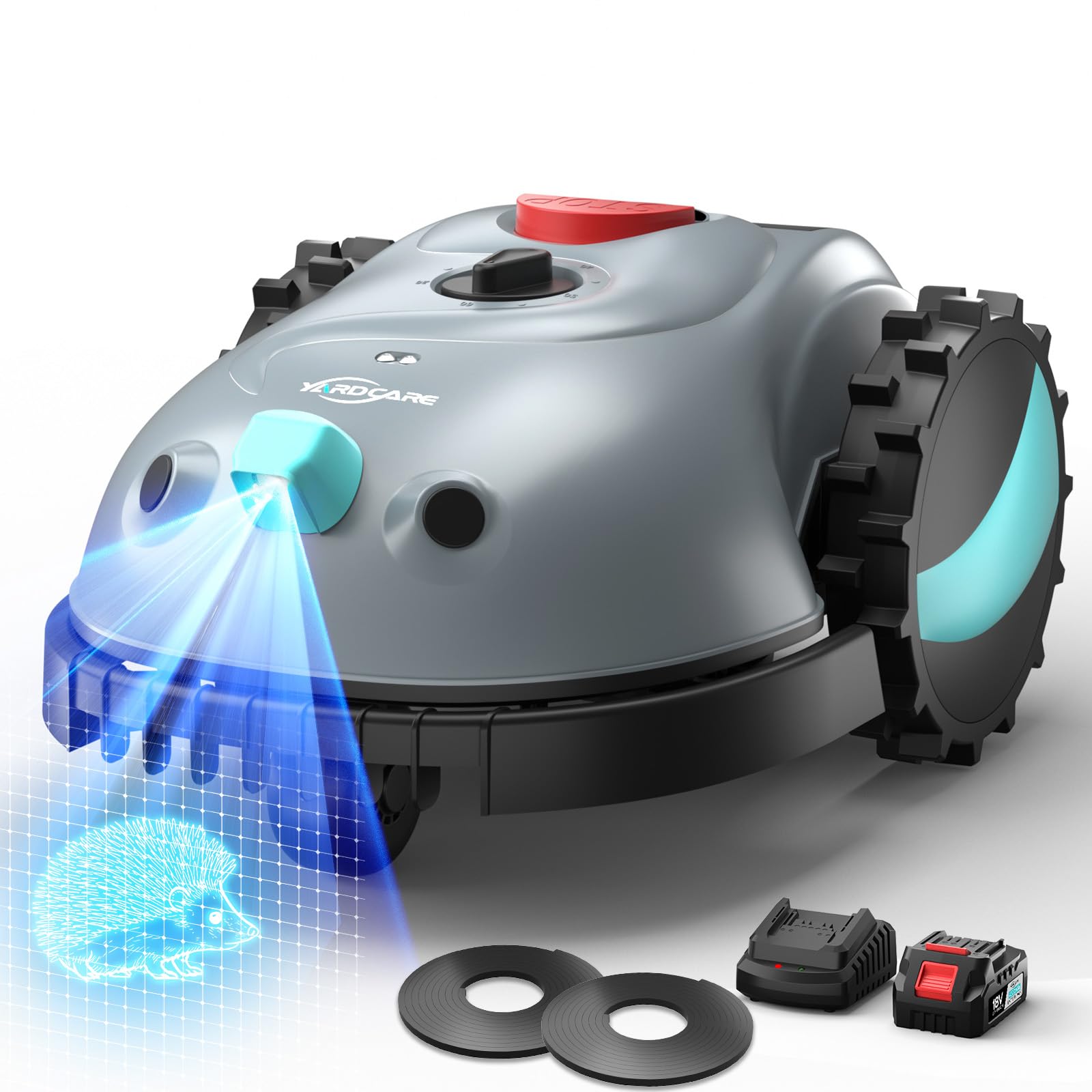 V100 Robot Lawn Mower with HD Vision Navigation